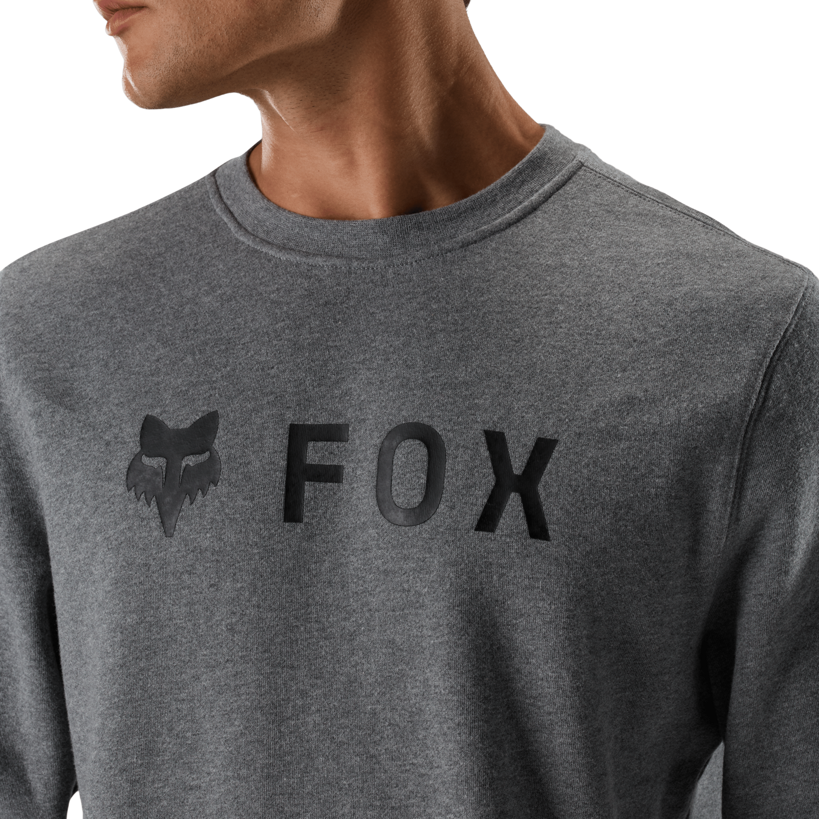 Fox Racing Absolute Fleece Crew in GRAU
