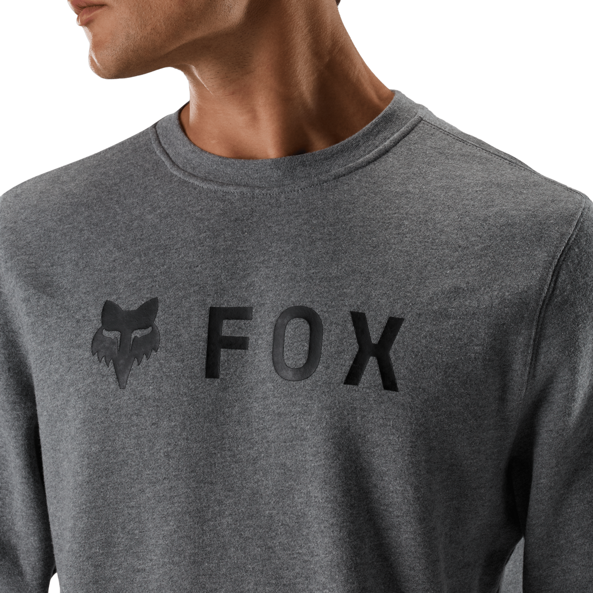 Fox Racing Absolute Fleece Crew in GRAU