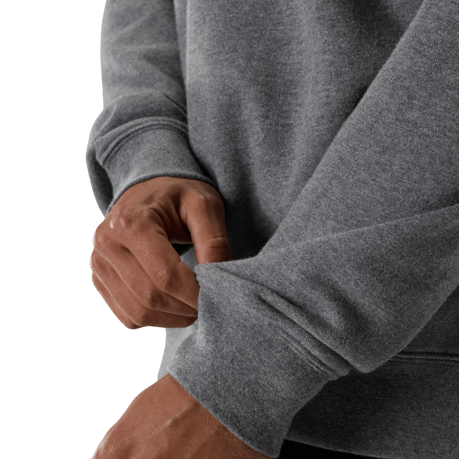 Fox Racing Absolute Fleece Crew in GRAU