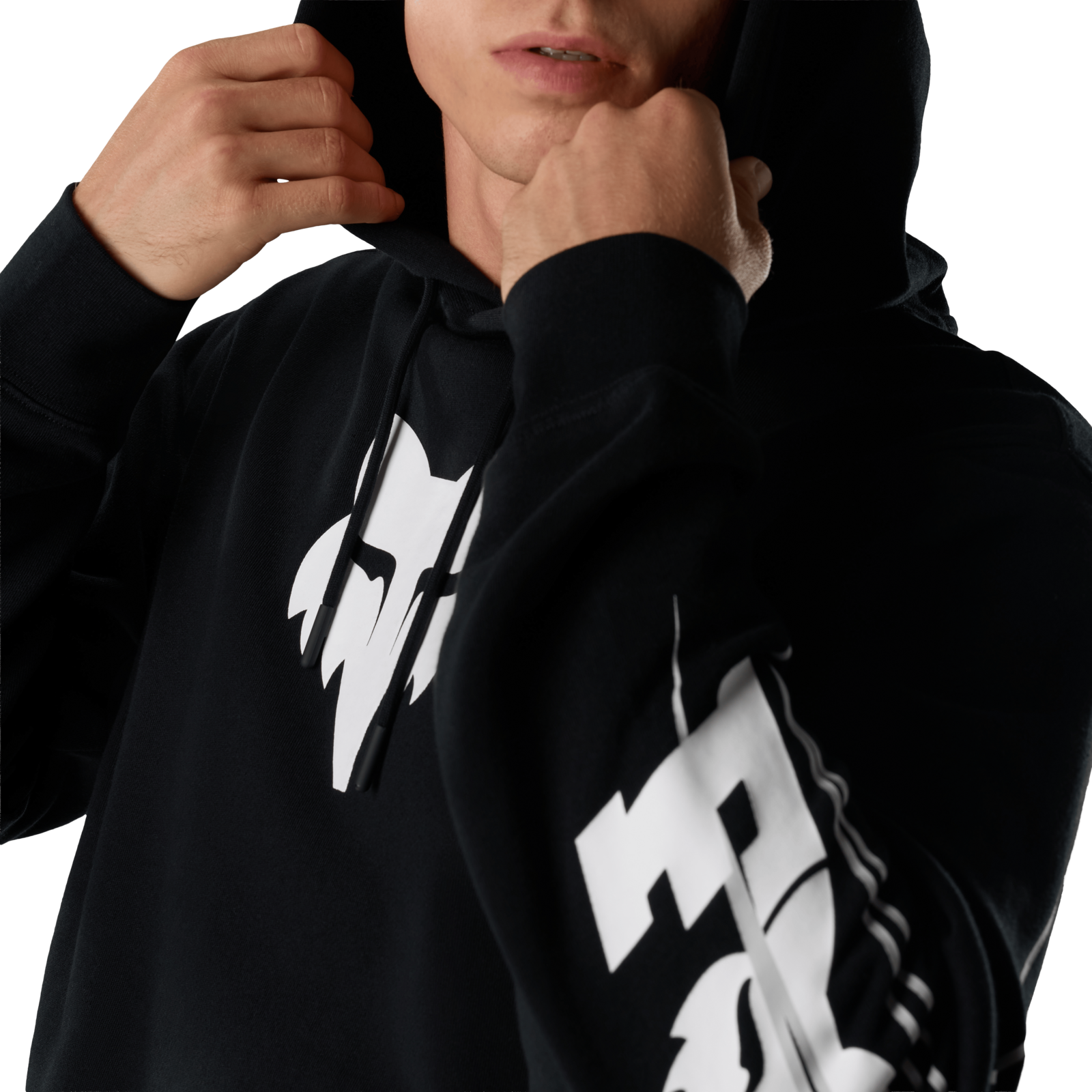 Fox Racing Apex Fleece Po in SCHWARZ