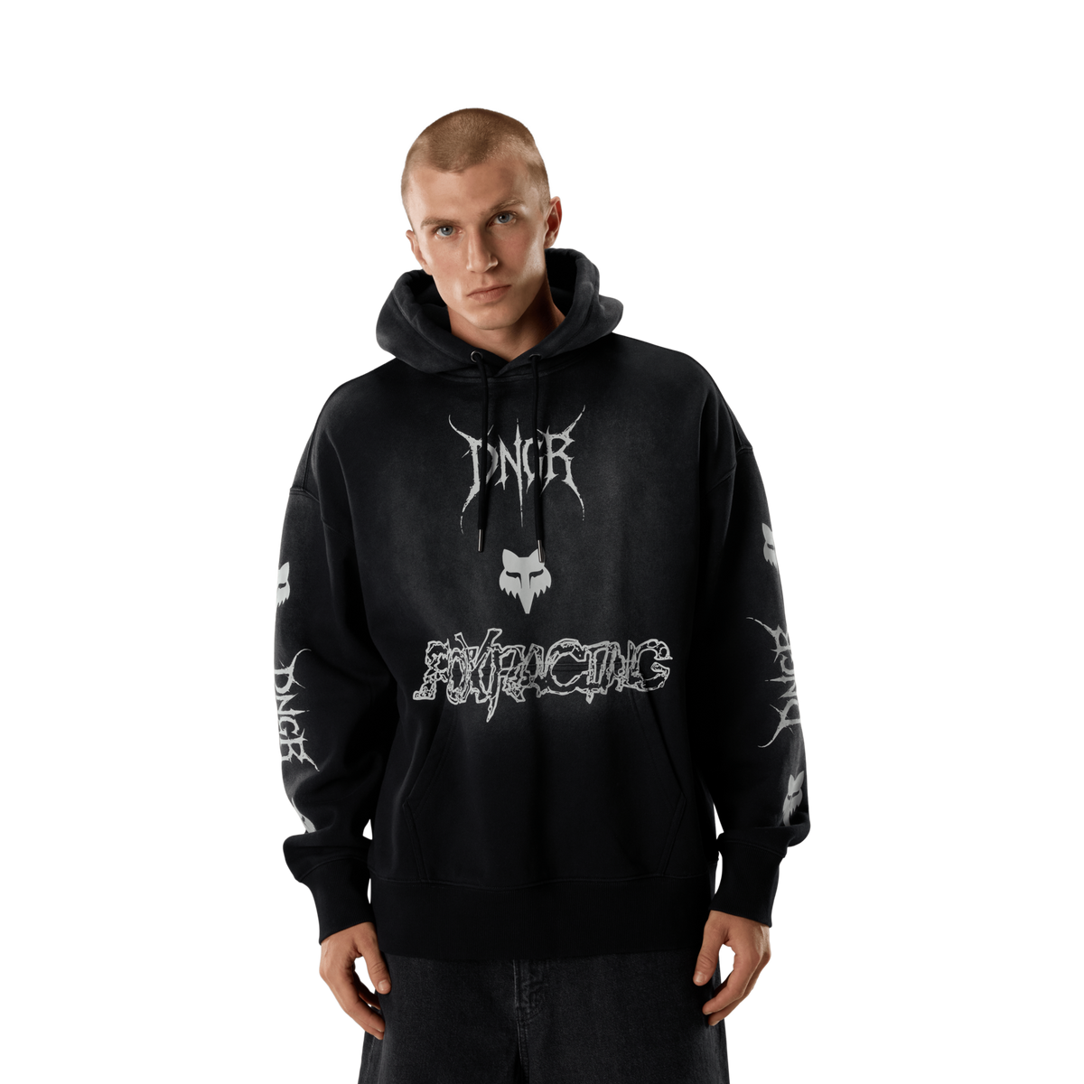 Fox Racing Dngr Heavyweight Fleece Po in SCHWARZ