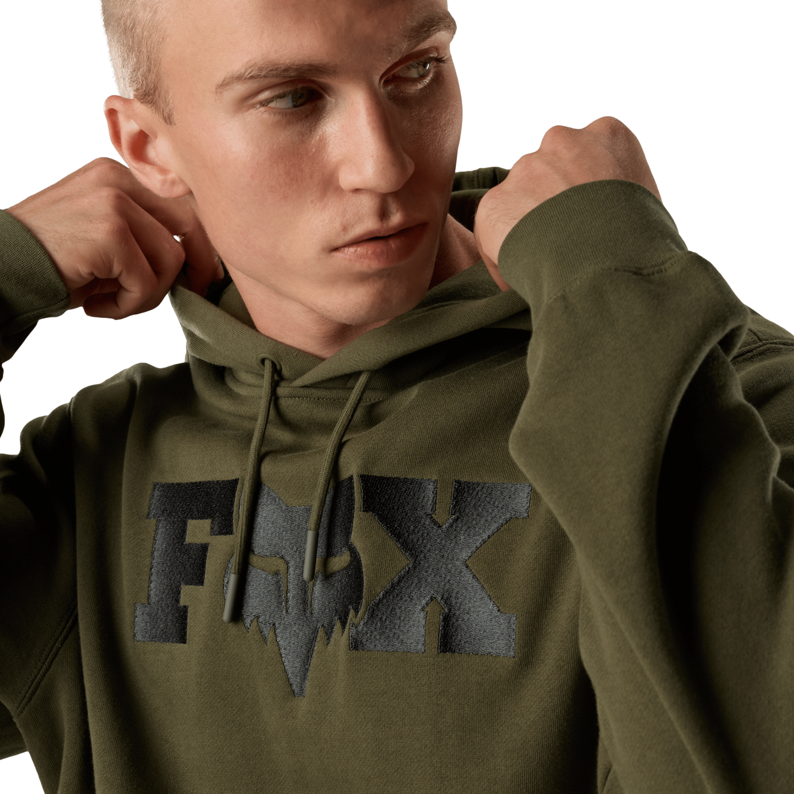 Fox Racing F Head X Fleece Po in GRÜN