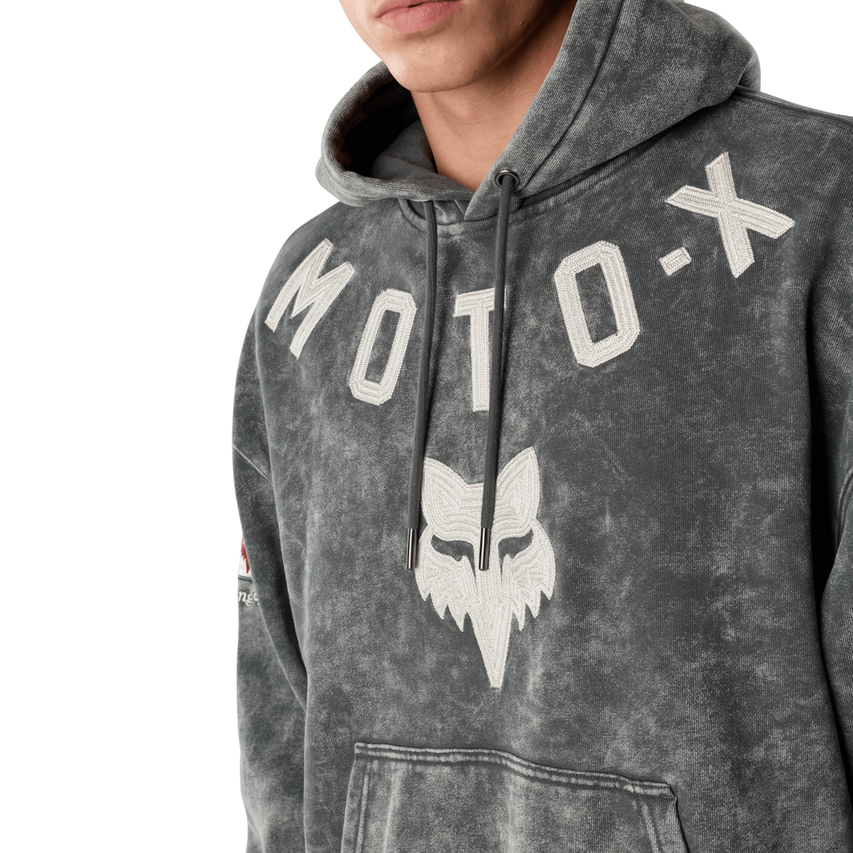 Fox Racing Moto-X Heavyweight Flc Po in GRAU