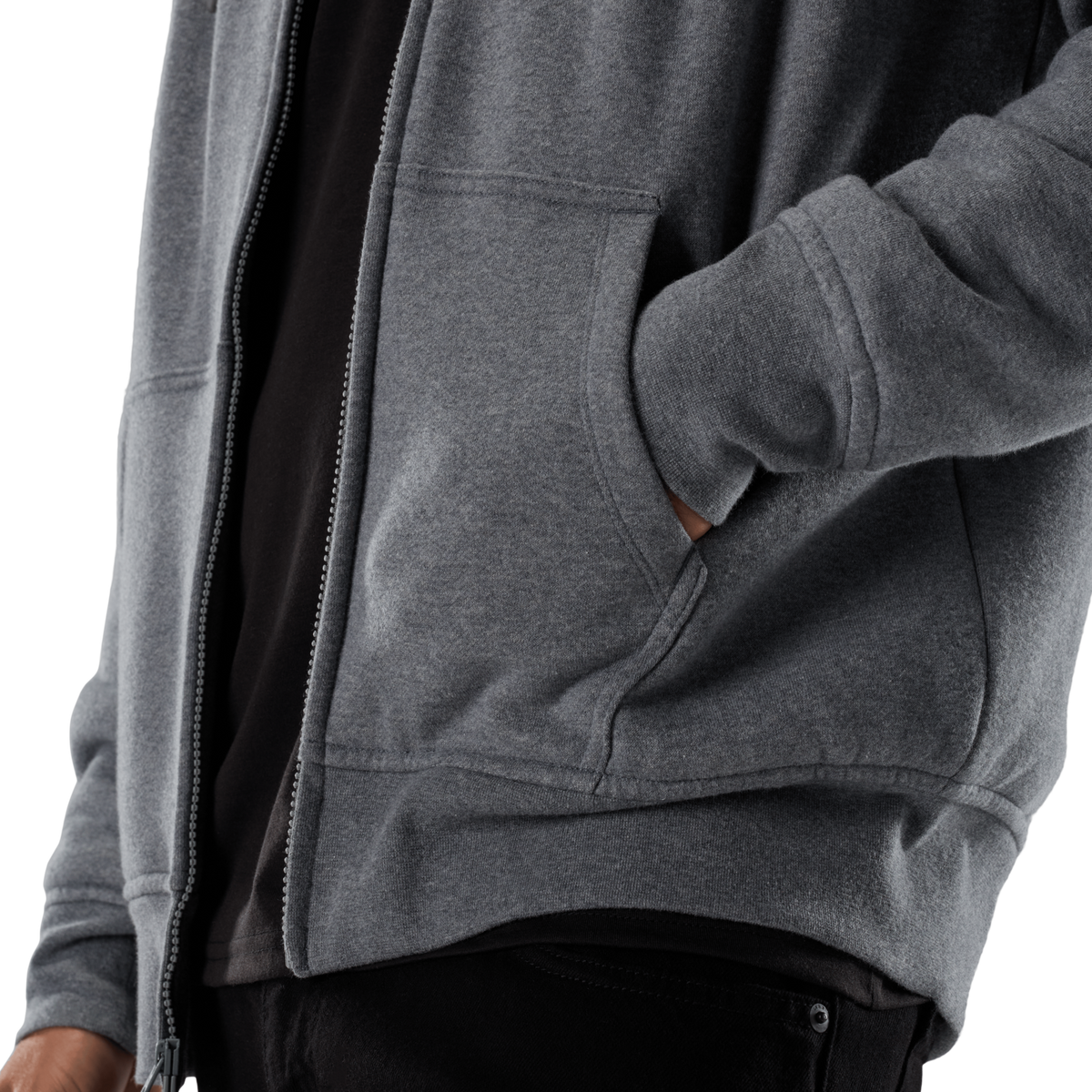 Fox Racing Fox Head Sasquatch Flc Zip in GRAU
