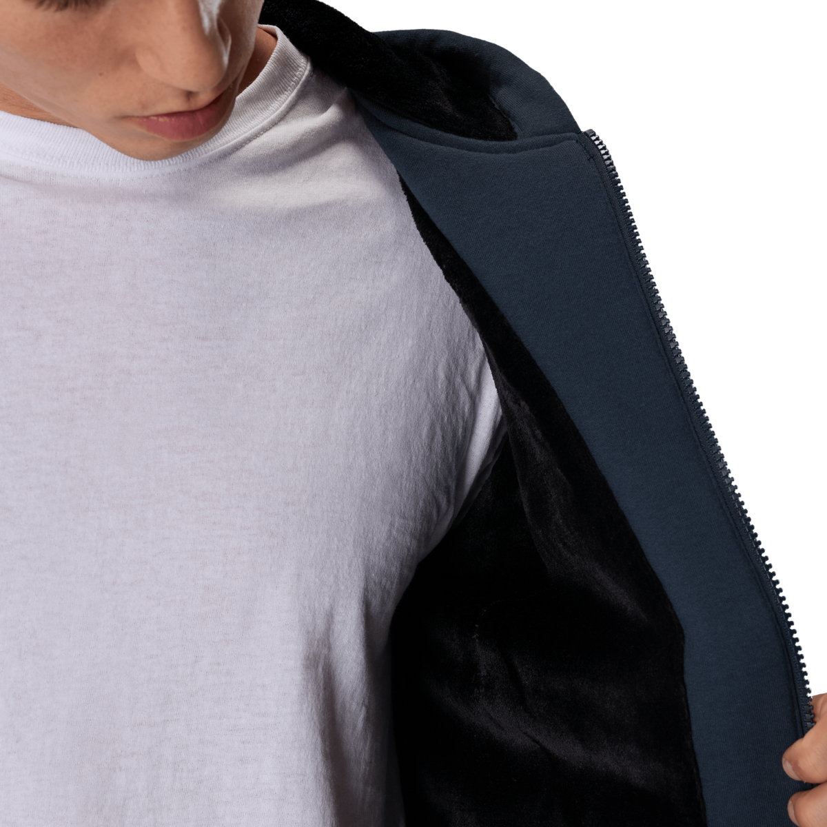 Fox Racing Since 74 Sasquatch Flc Zip in BLAU