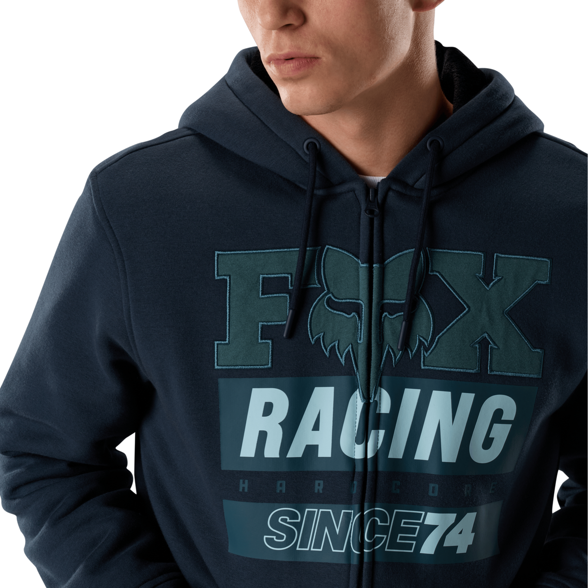 Fox Racing Since 74 Sasquatch Flc Zip in BLAU