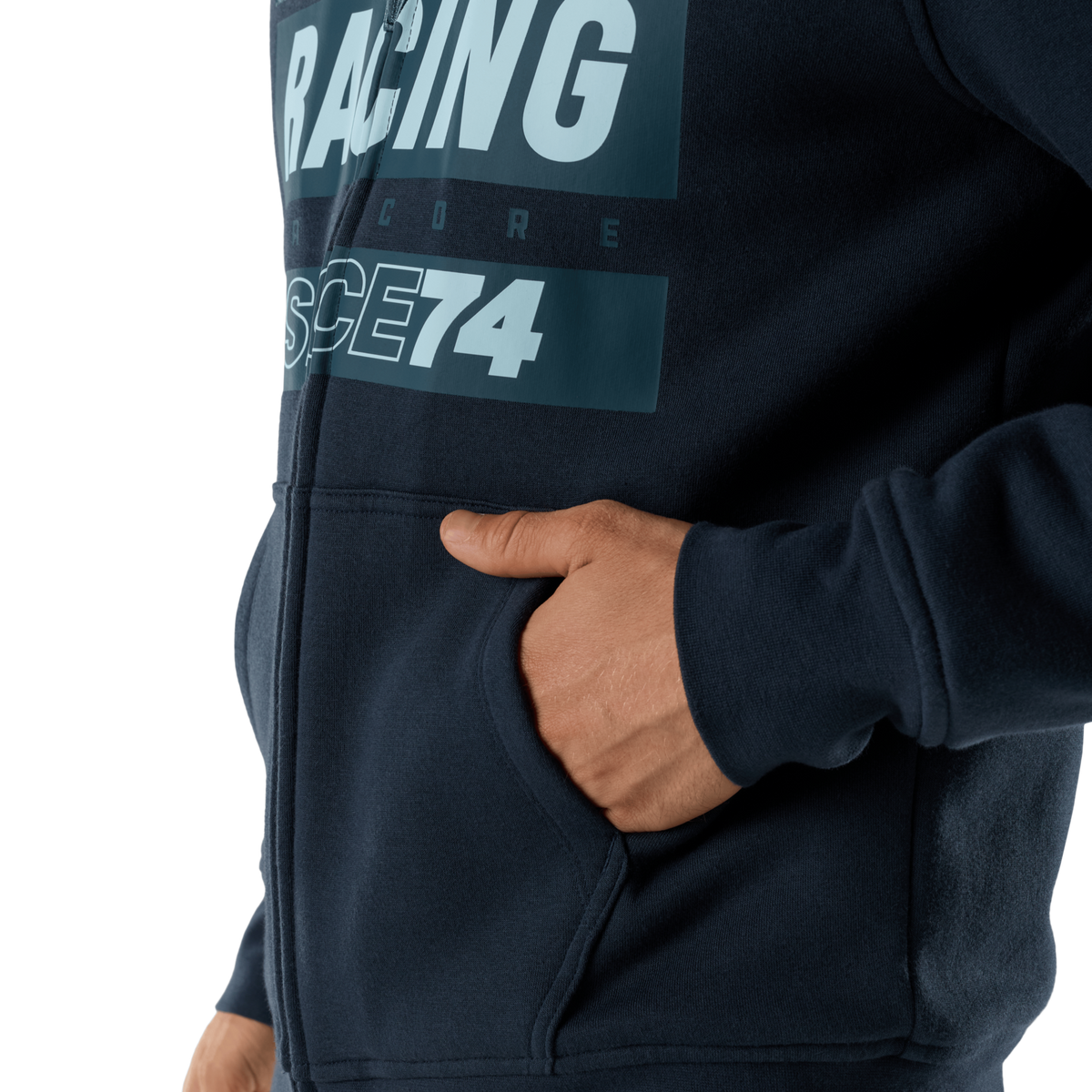 Fox Racing Since 74 Sasquatch Flc Zip in BLAU