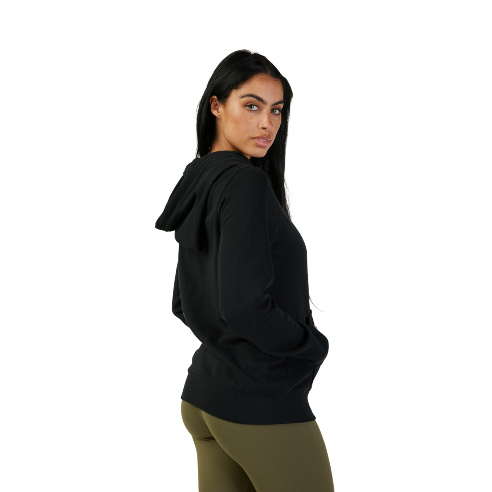Fox Racing W Fox Head Fleece in SCHWARZ