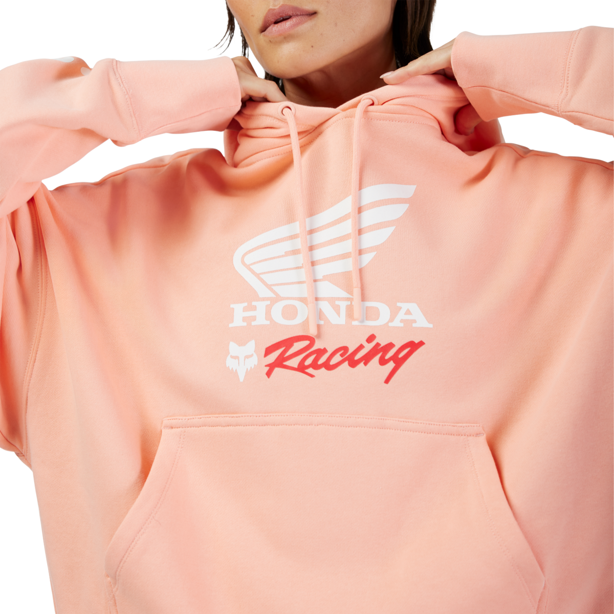 Fox Racing W Fox X Honda Ov Fleece in PINK