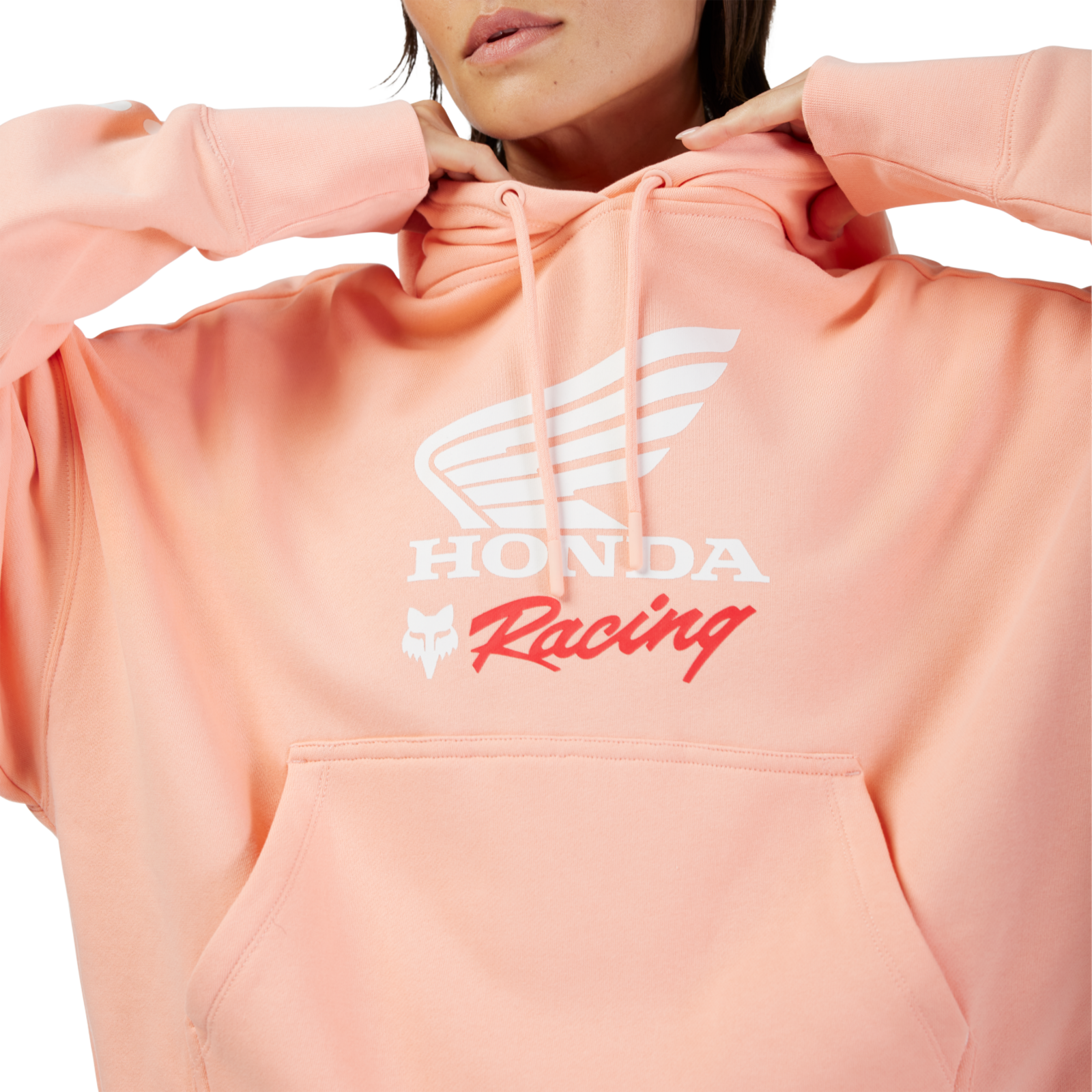 Fox Racing W Fox X Honda Ov Fleece in PINK