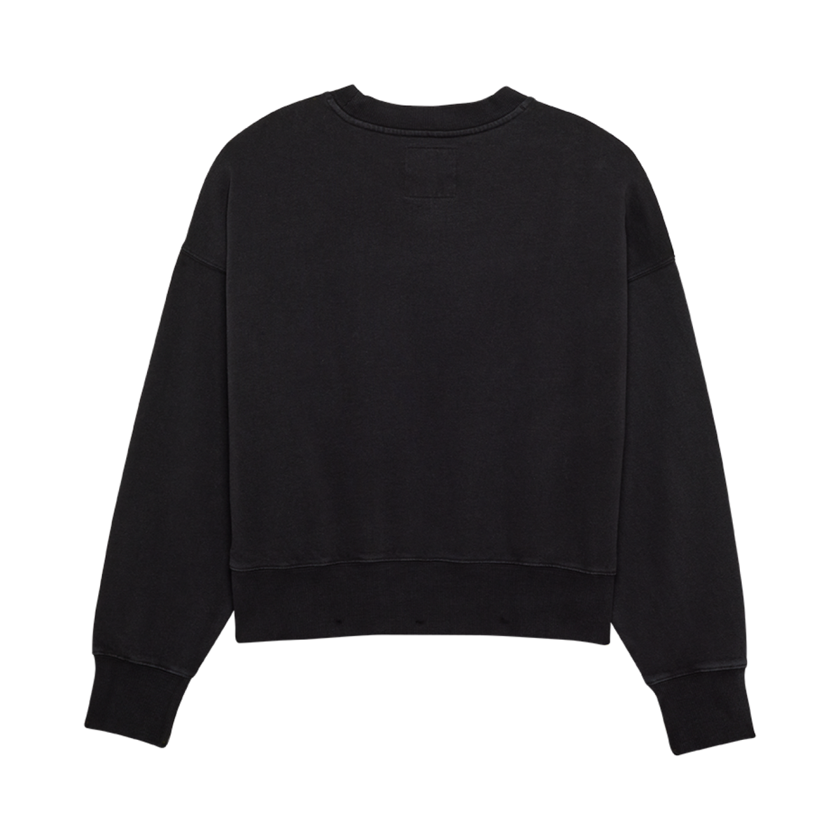 Fox Racing W Wordmark Ov Fleece Crew in SCHWARZ