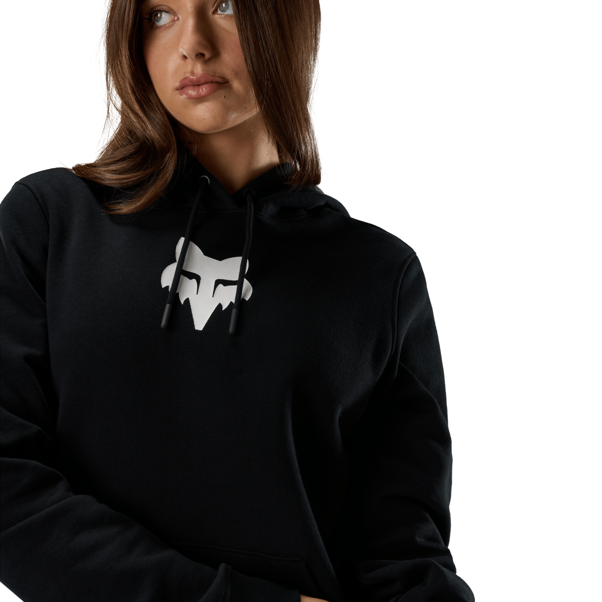 Fox Racing W Fox Head Fleece Po in SCHWARZ