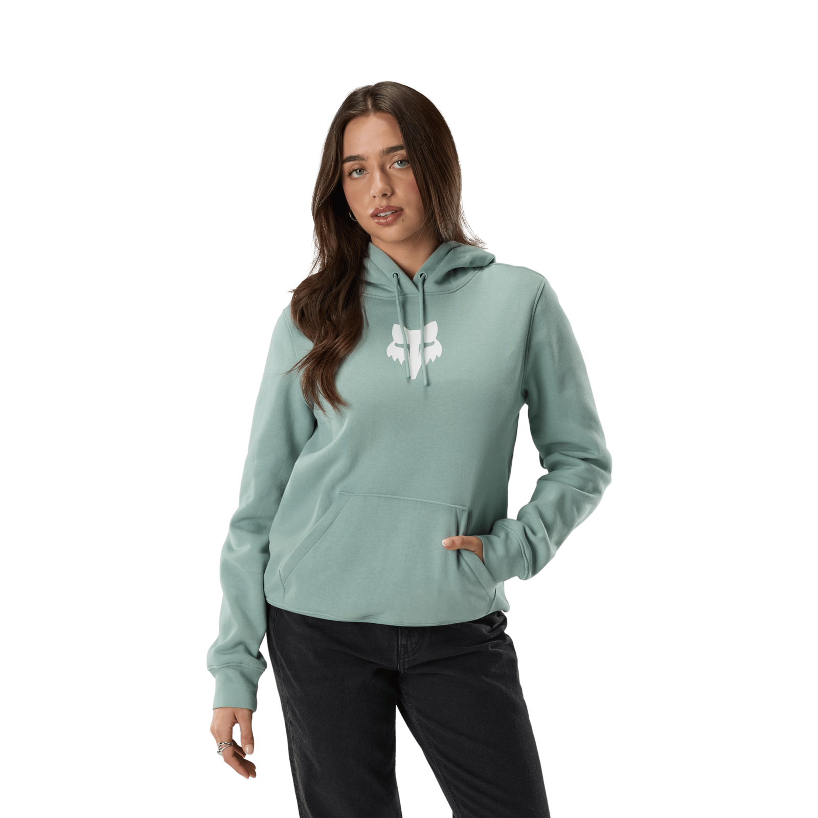 Fox Racing W Fox Head Fleece Po in GRÜN