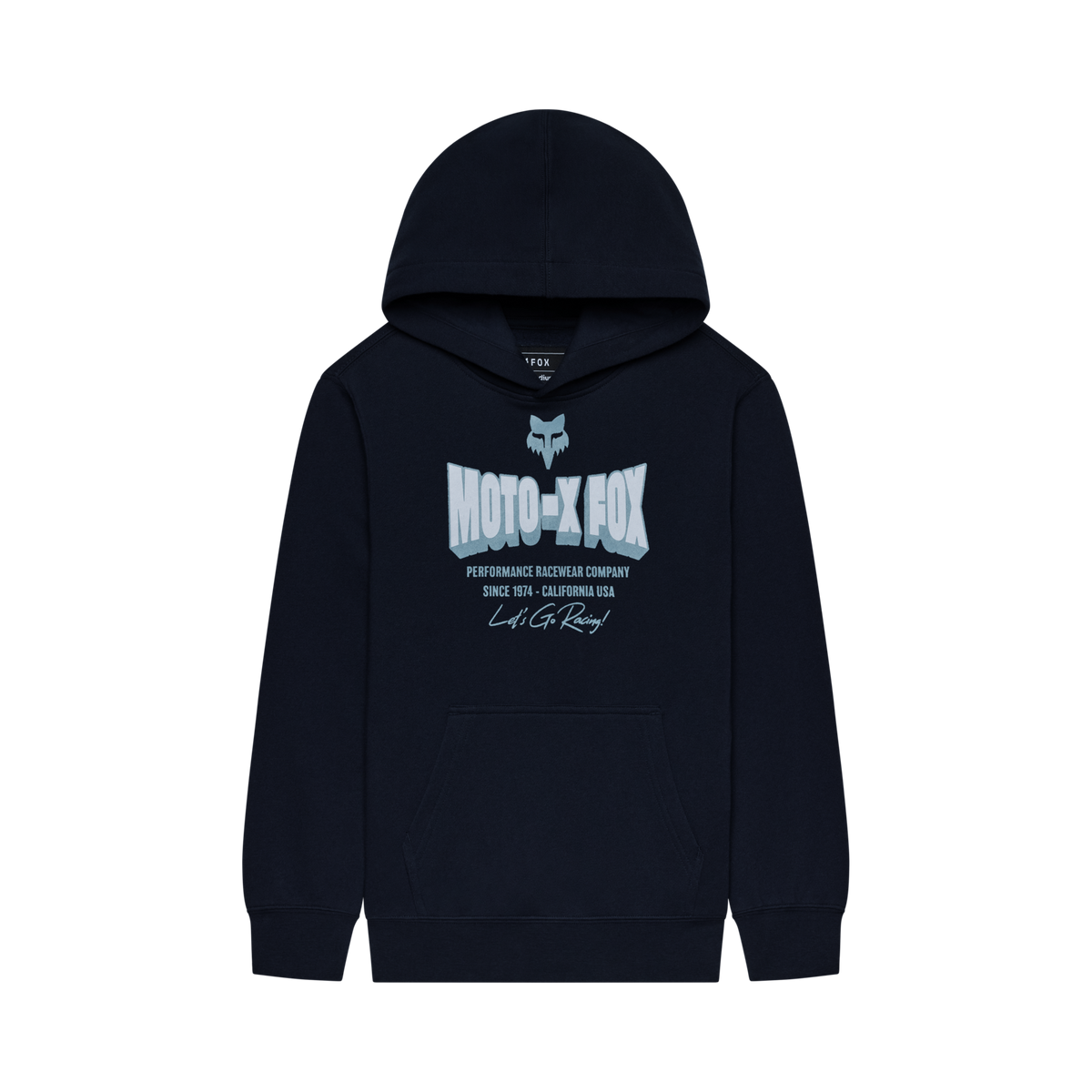 Fox Racing Yth Go Race Fleece Po in BLAU