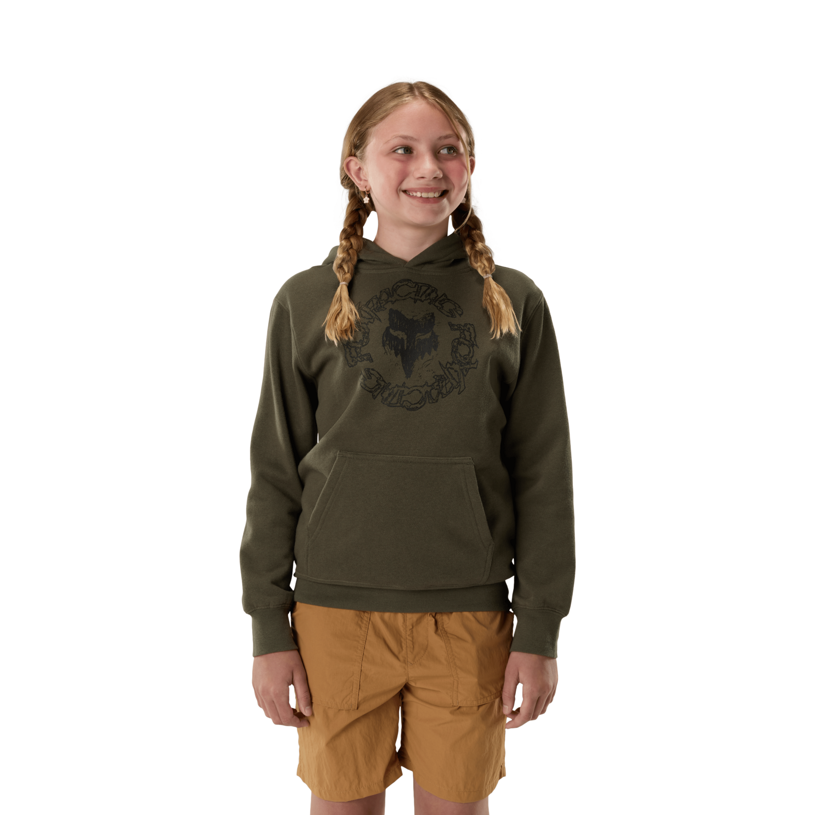 Fox Racing Yth Slowburn Flc Po in BRAUN