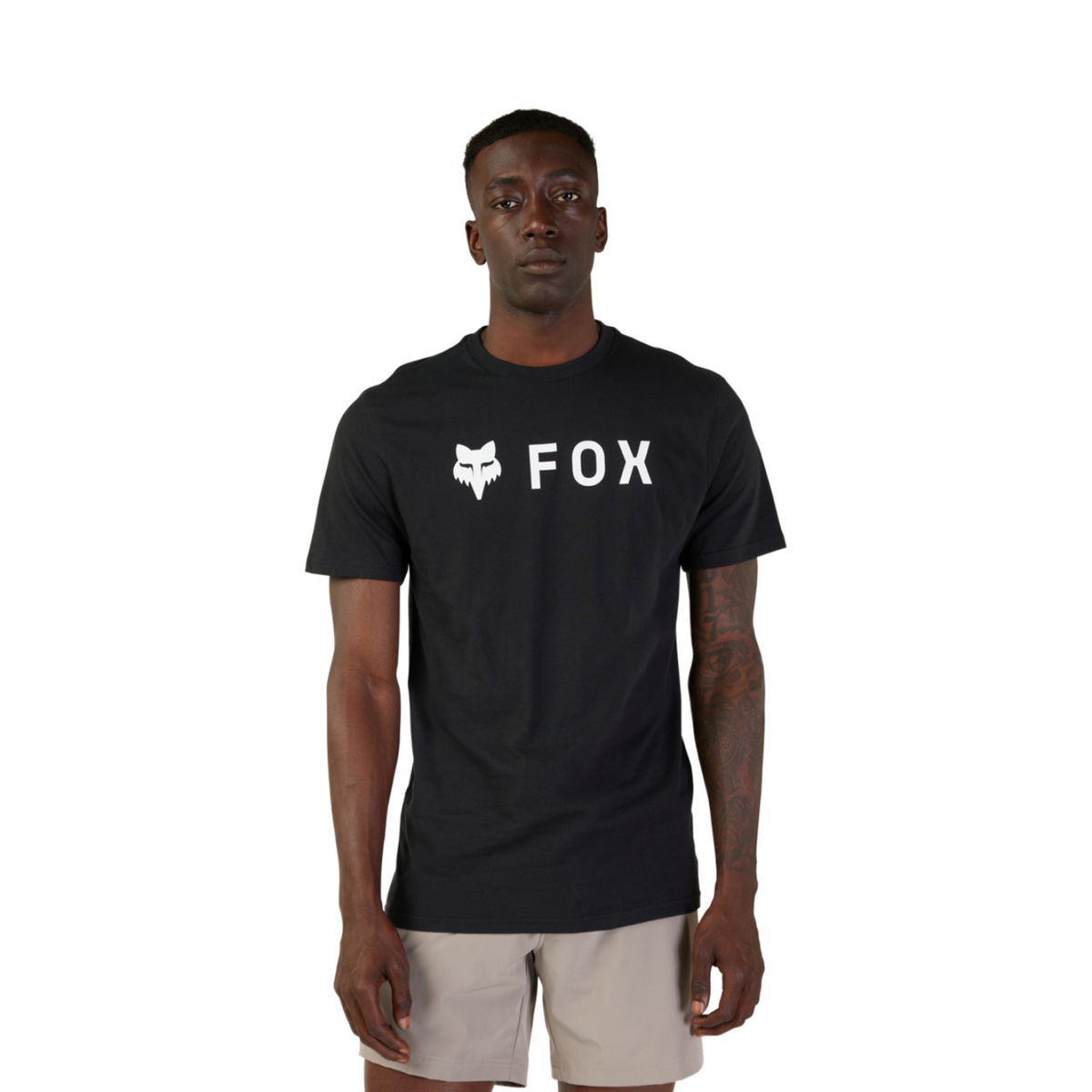 Fox Racing Absolute SS Prem Tee in SCHWARZ