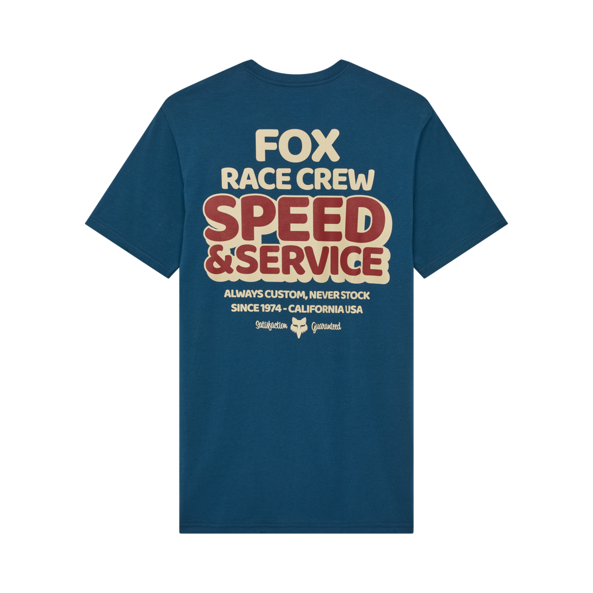 Fox Racing Always Custom SS Prem Tee in BLAU