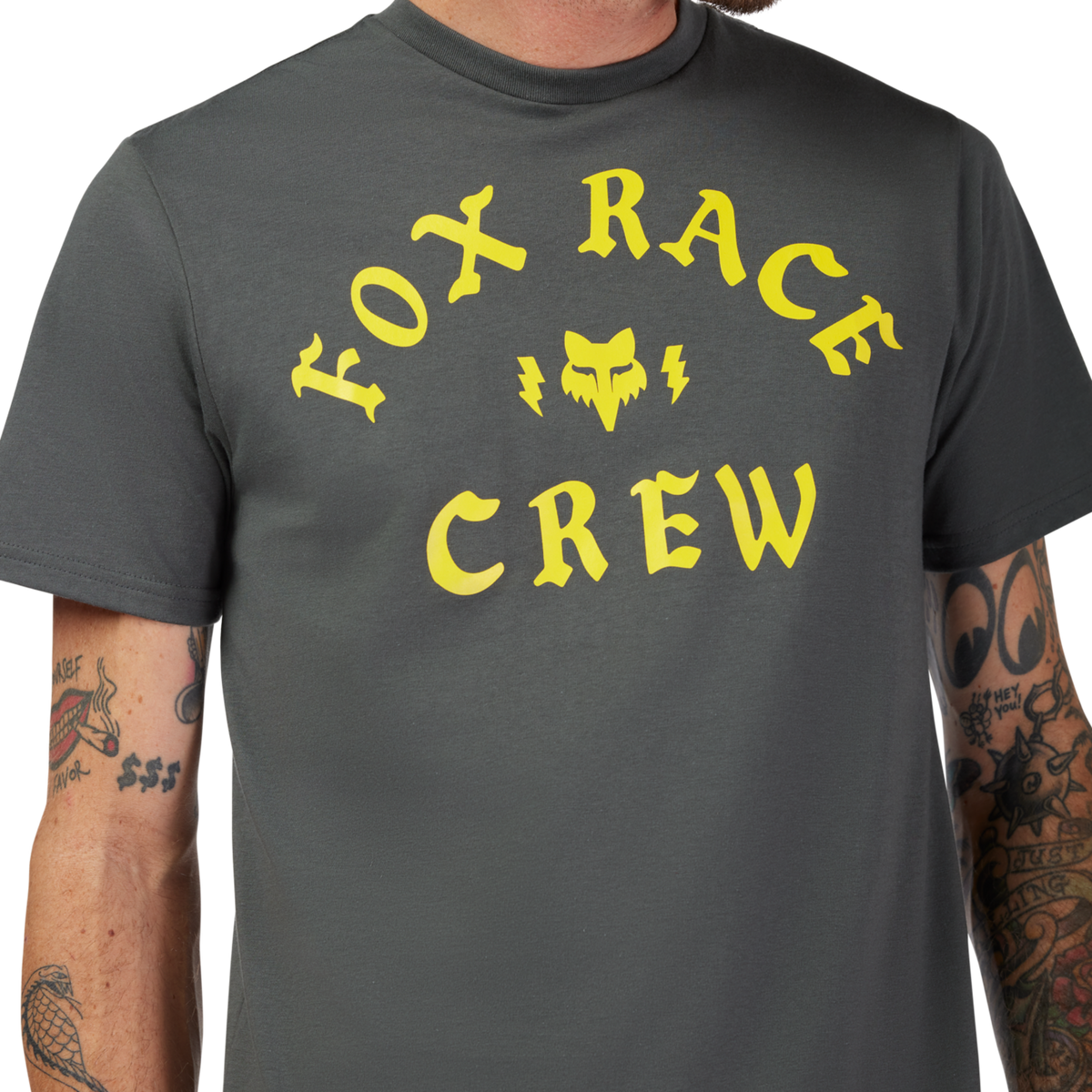 Fox Racing Heritage SS Prem Tee in SCHWARZ