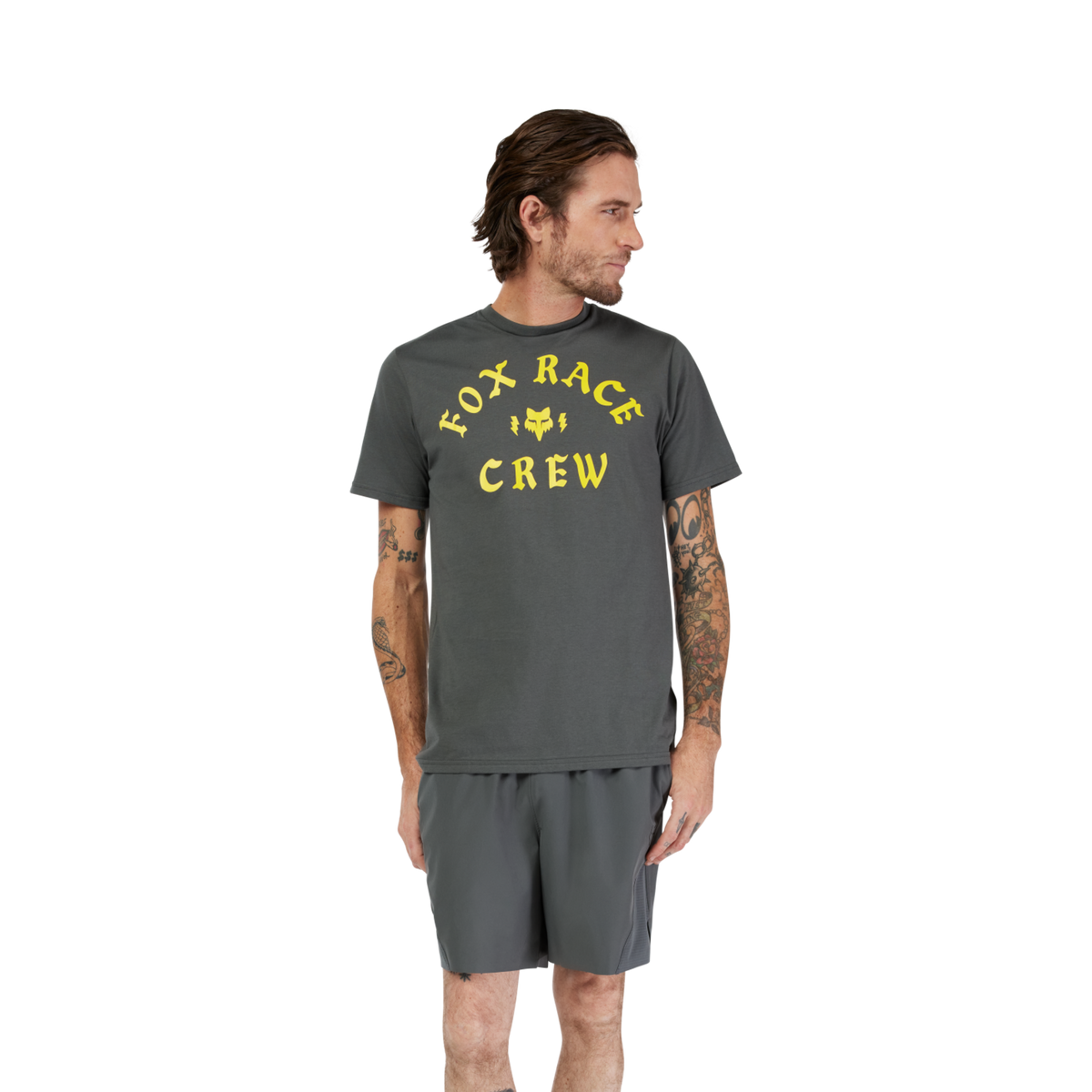 Fox Racing Heritage SS Prem Tee in SCHWARZ