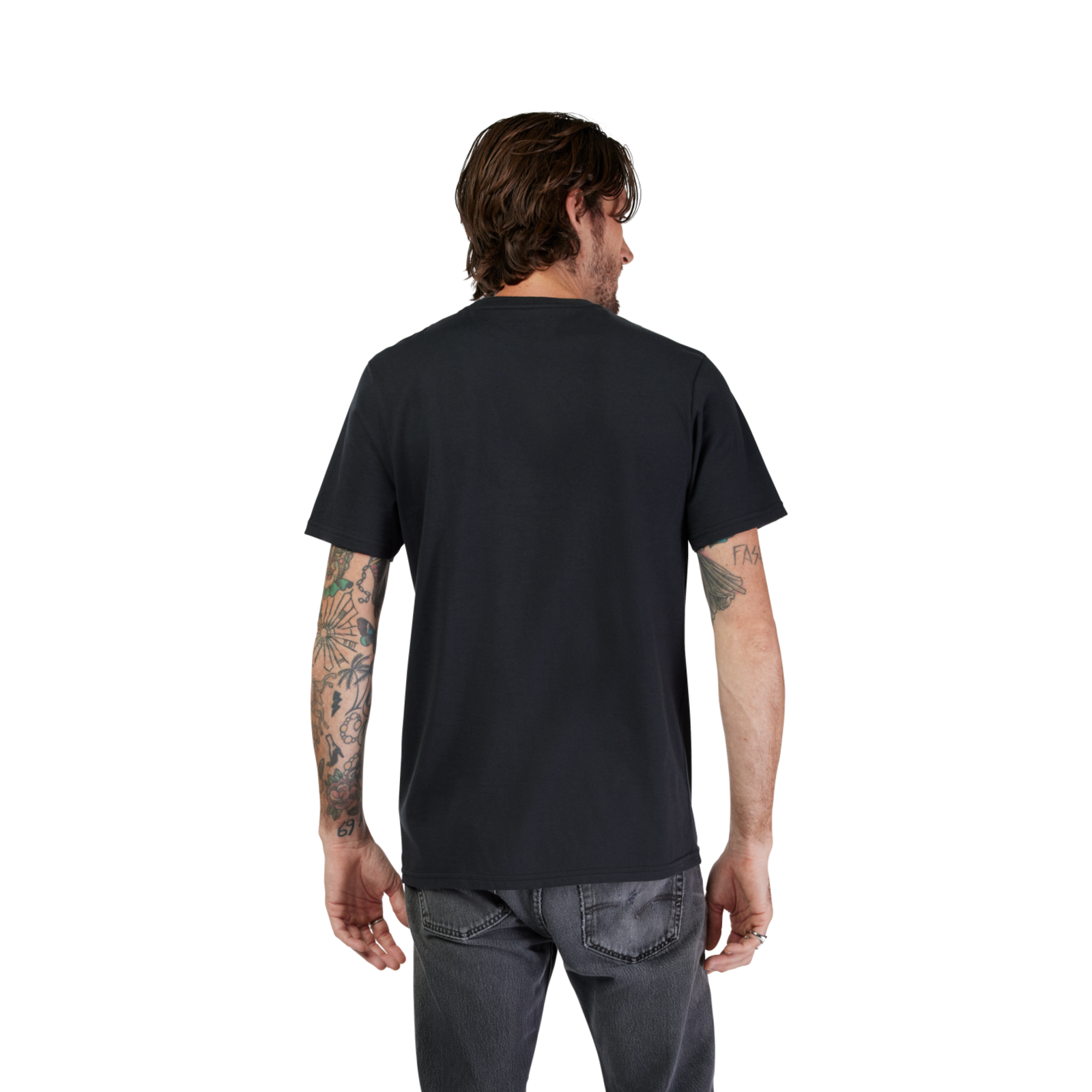 Fox Racing National SS Prem Tee in SCHWARZ
