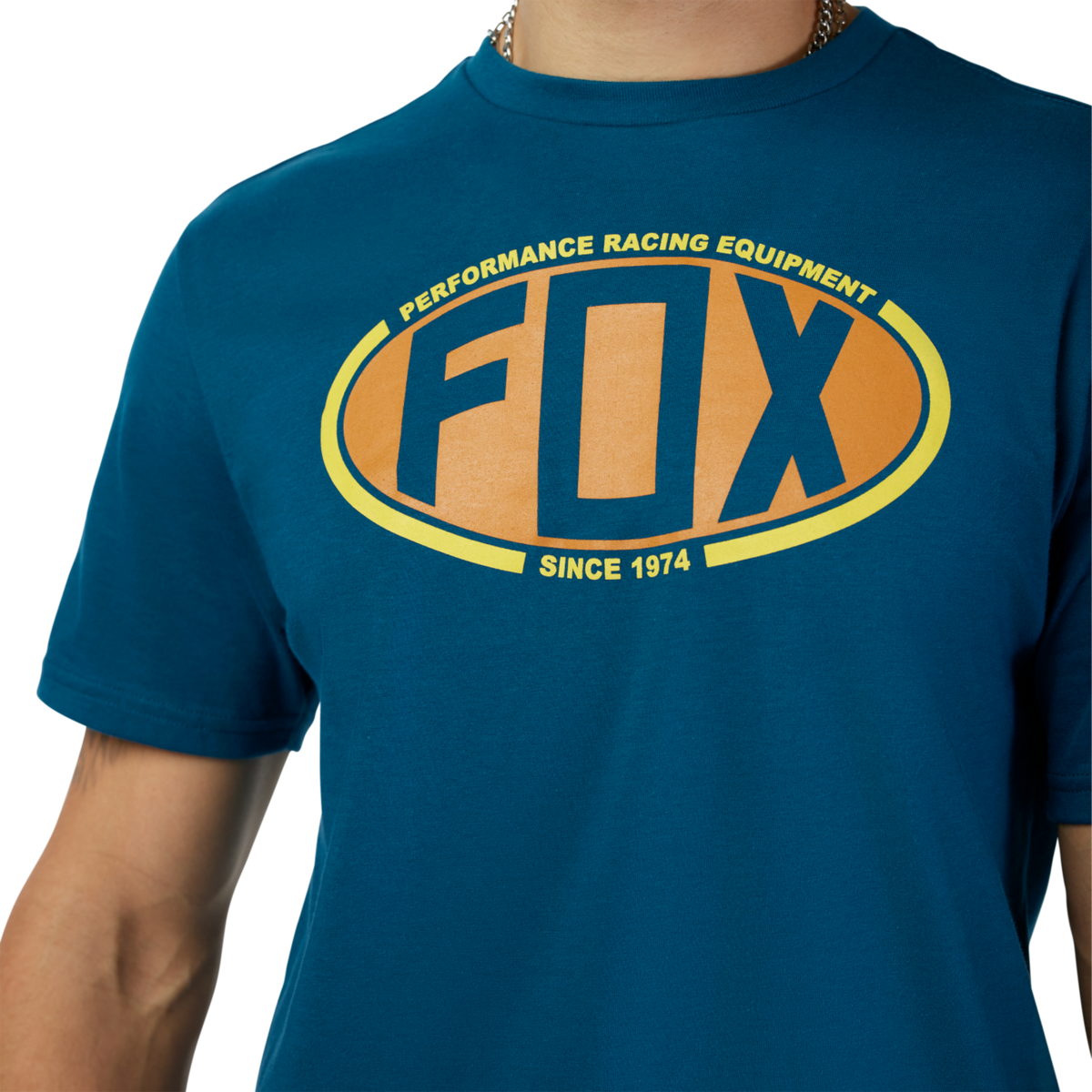 Fox Racing Performance SS Prem Tee in BLAU
