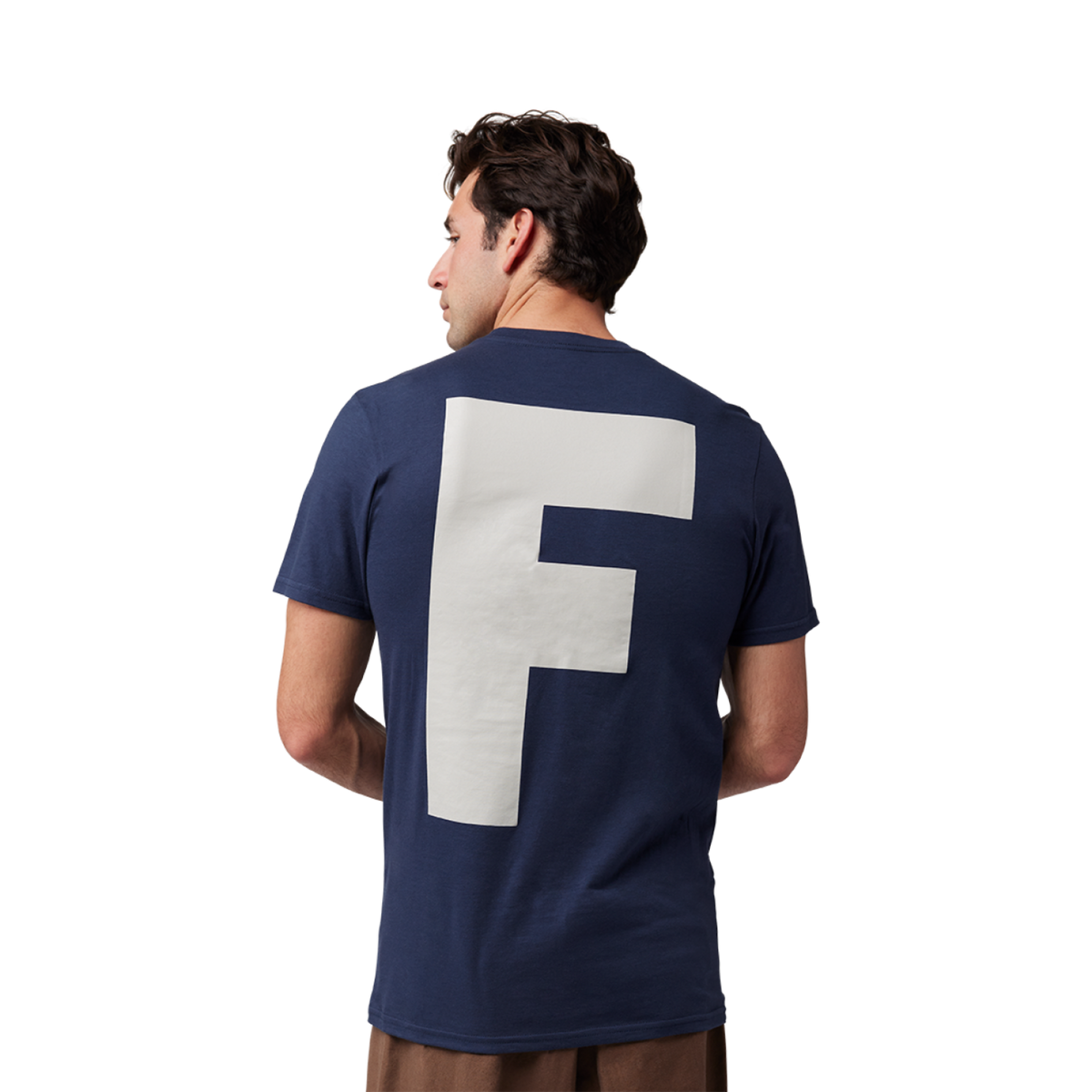 Fox Racing Big F SS Prem Tee in BLAU