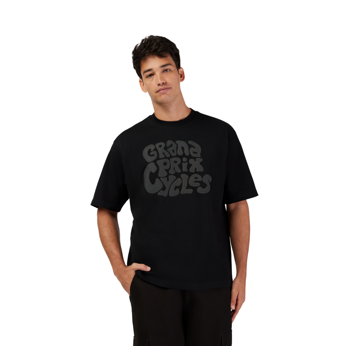 Fox Racing Gpc Oversized SS Tee in SCHWARZ