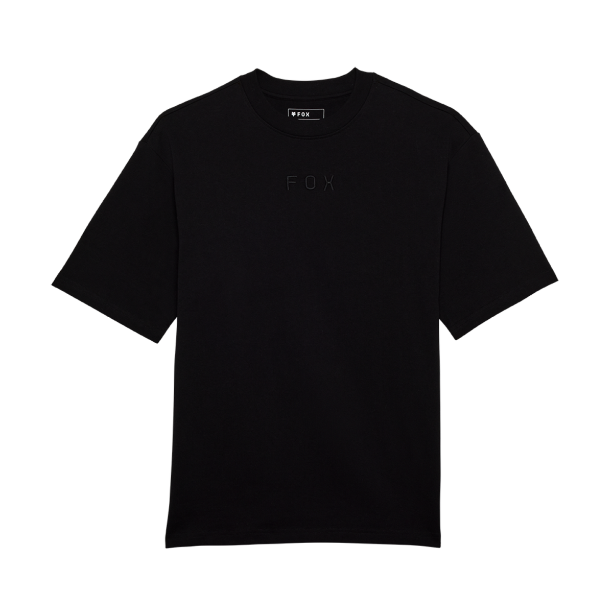 Fox Racing Wordmark Ov SS Tee in SCHWARZ