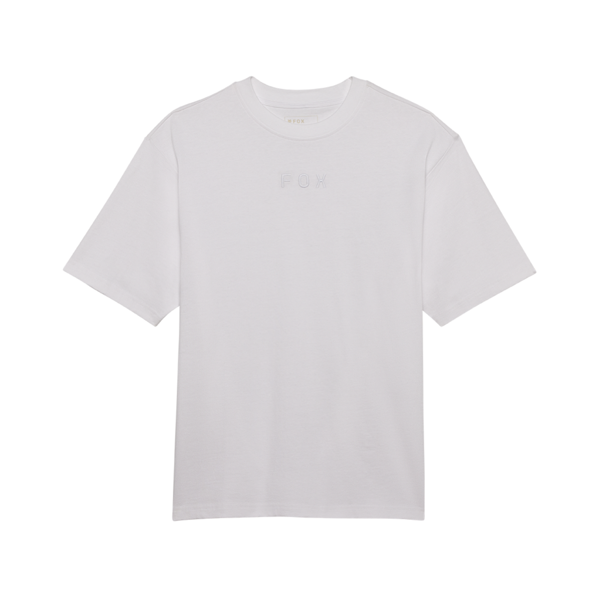 Fox Racing Wordmark Ov SS Tee in WEISS