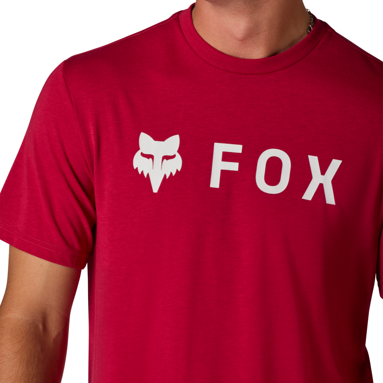 Fox Racing Absolute SS Tech Tee in ROT