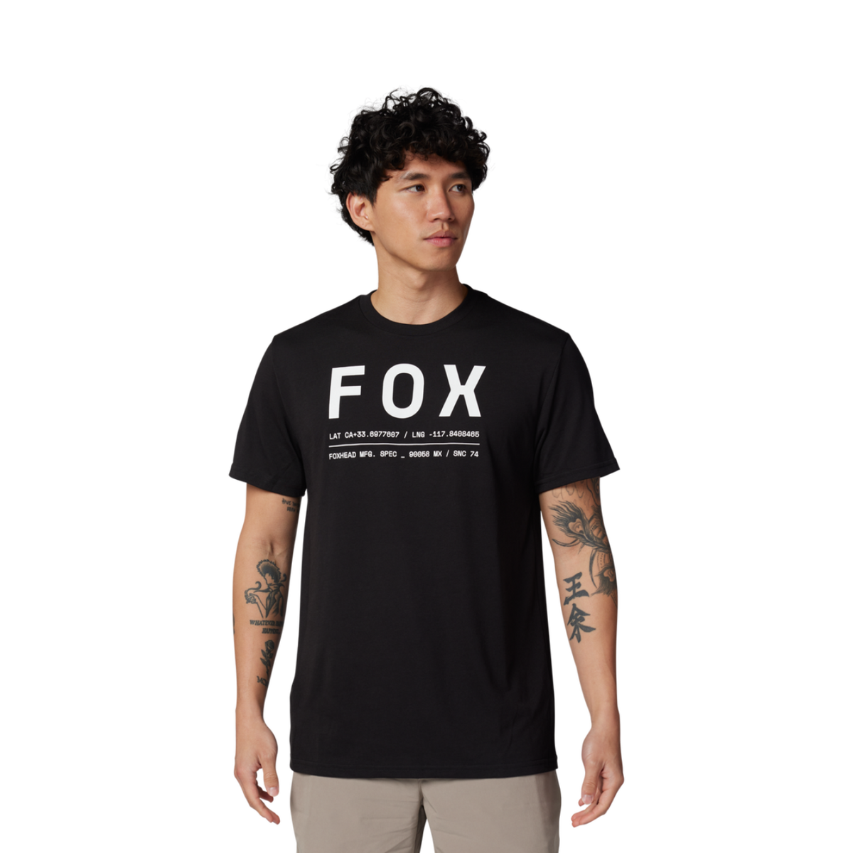 Fox Racing Non Stop SS Tech Tee in SCHWARZ