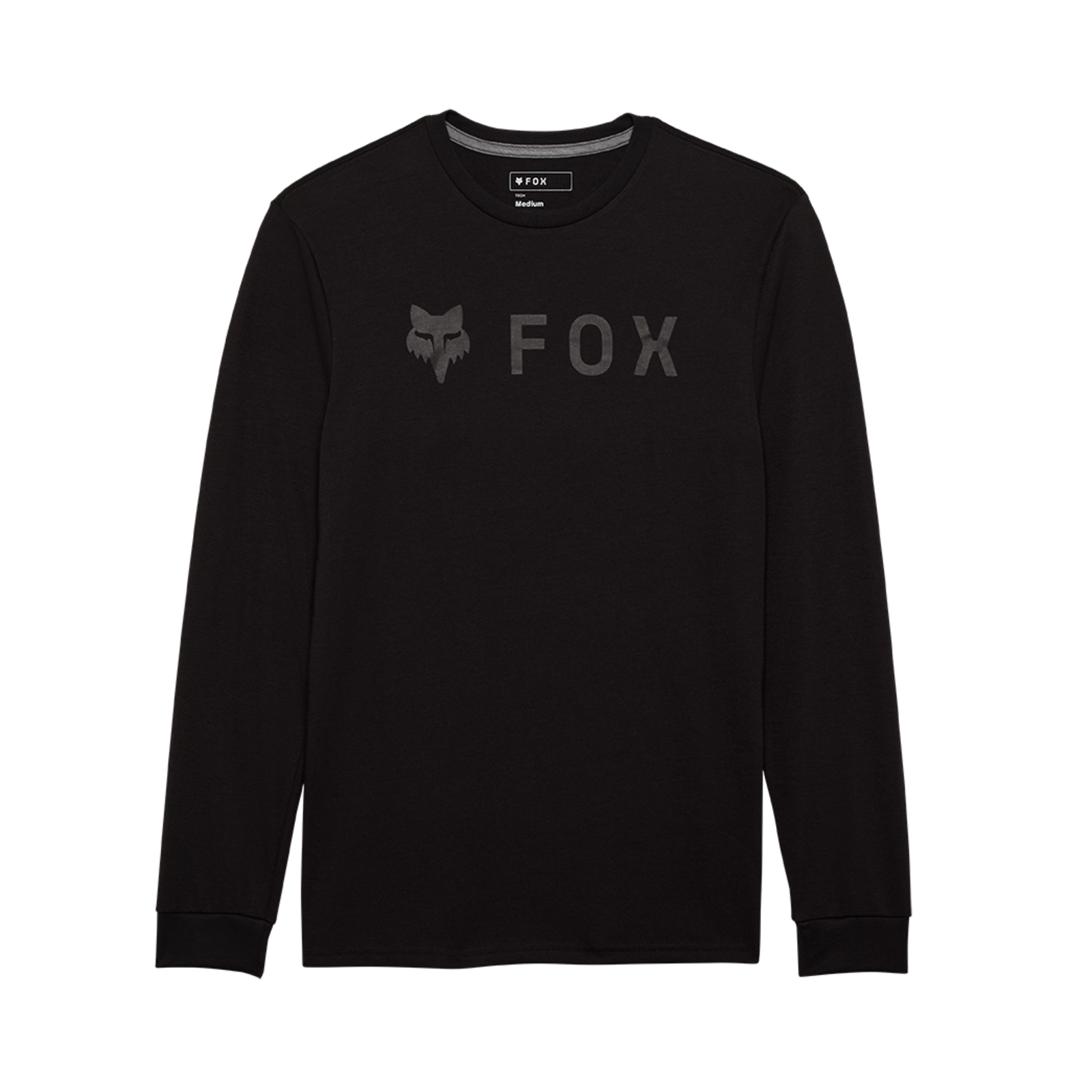Fox Racing Absolute LS Tech Tee in SCHWARZ