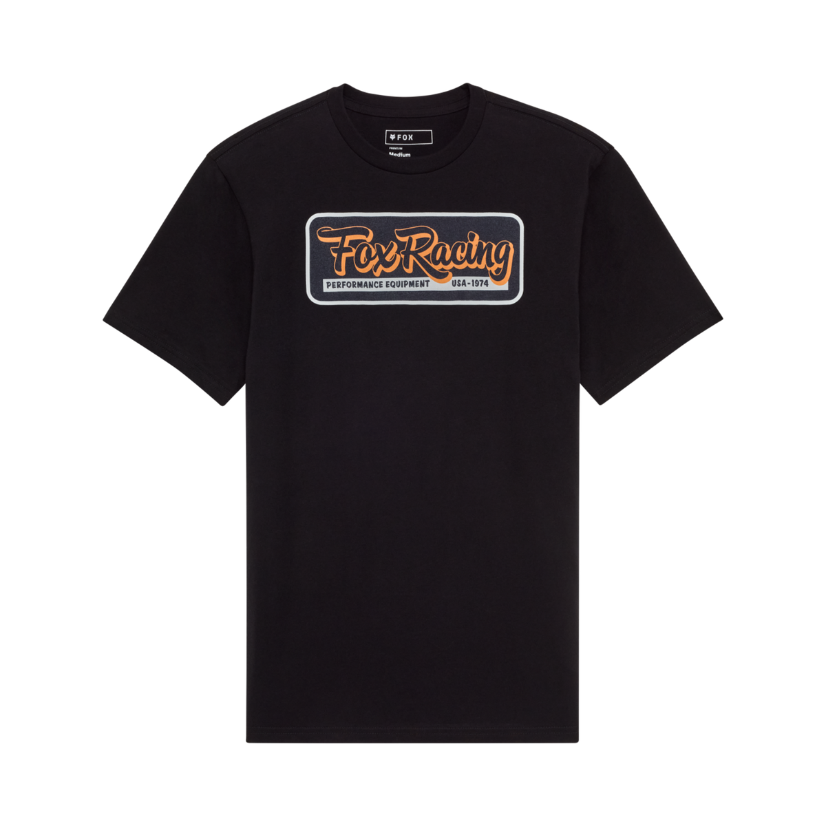 Fox Racing Equipped SS Prem Tee in SCHWARZ