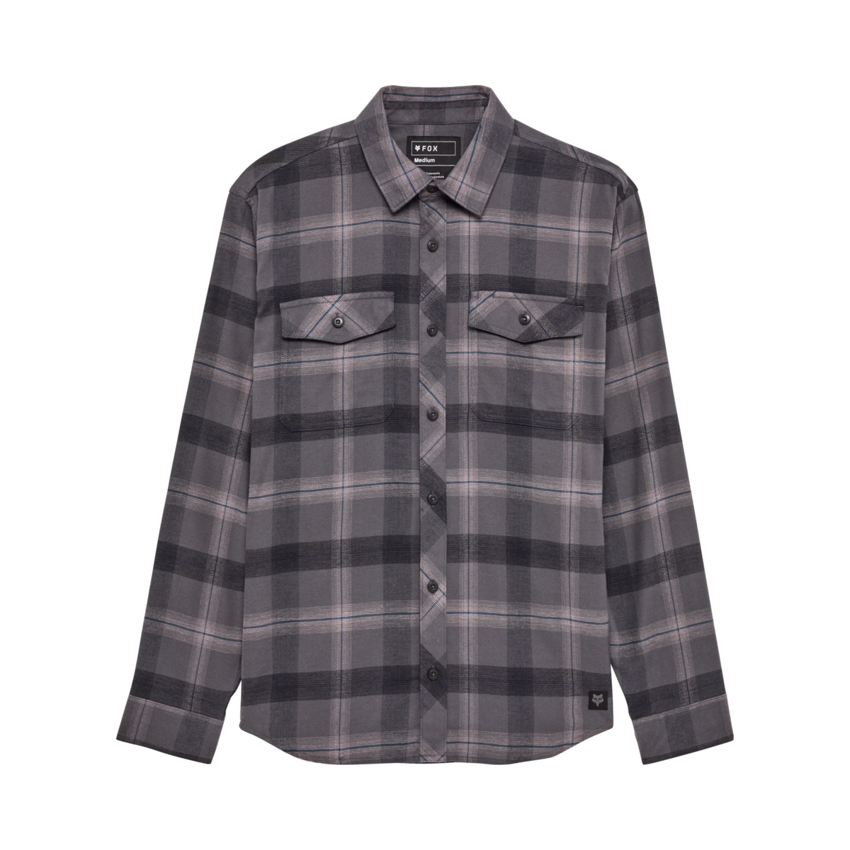 Fox Racing Survivalist Core Flannel LS in GRAU