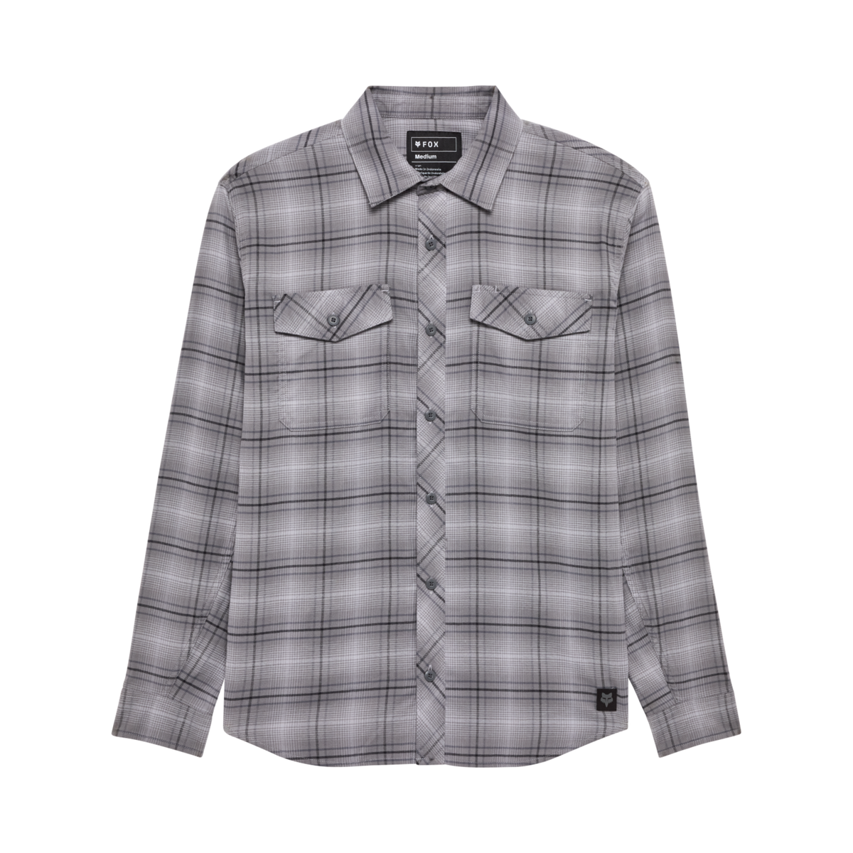 Fox Racing Survivalist Stretch Flannel LS in GRAU