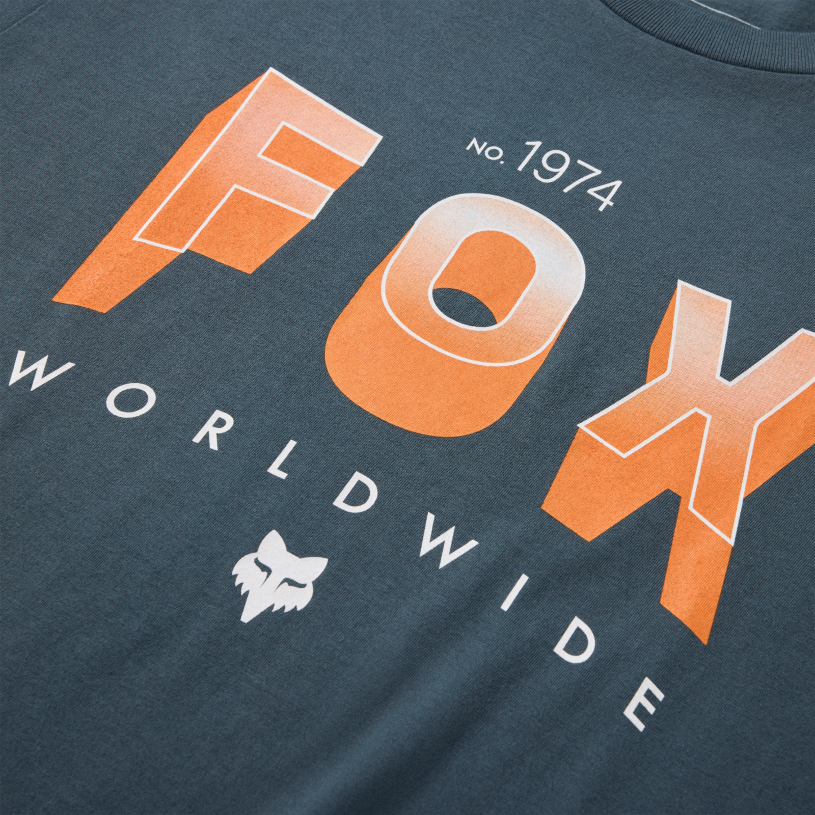 Fox Racing Block 195 Orig Ss Tee in BLAU