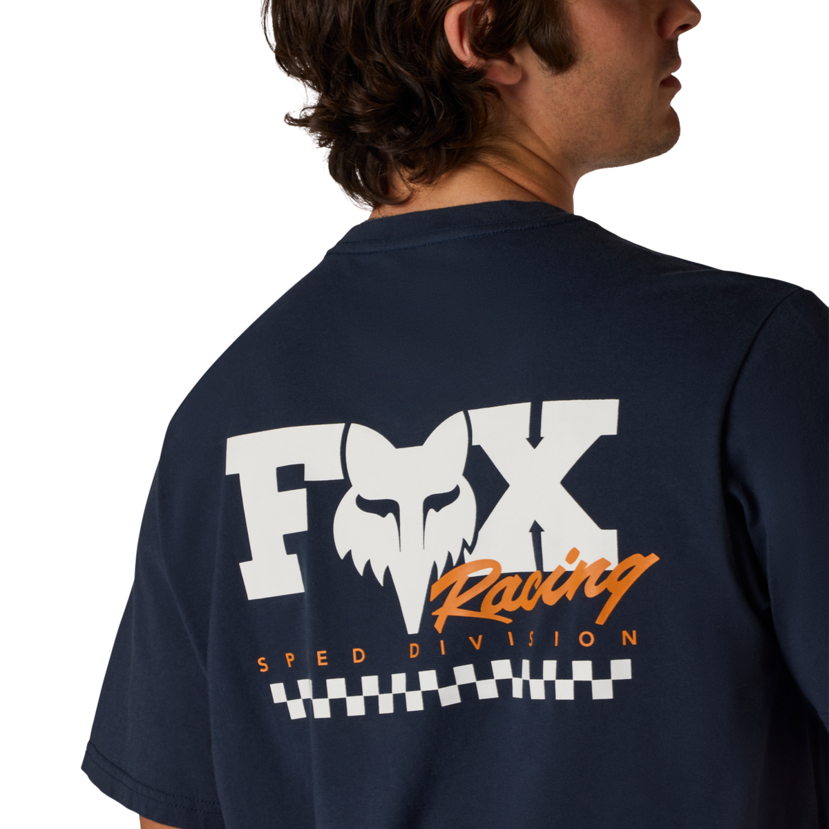 Fox Racing Checker 195 Original Ss Tee in BLAU