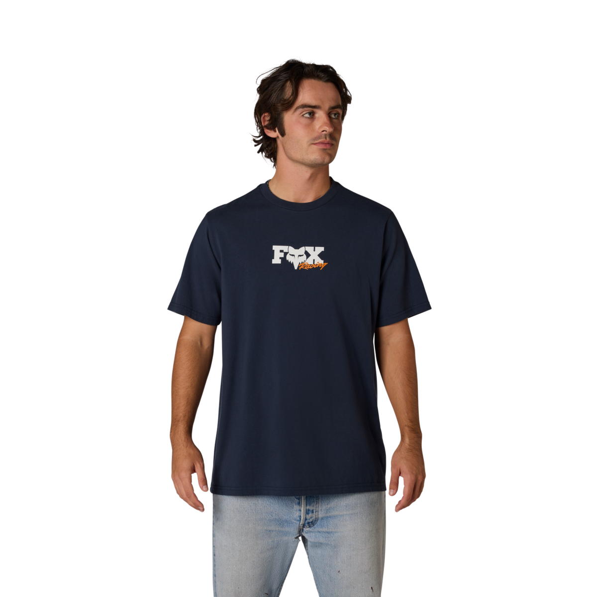 Fox Racing Checker 195 Original Ss Tee in BLAU