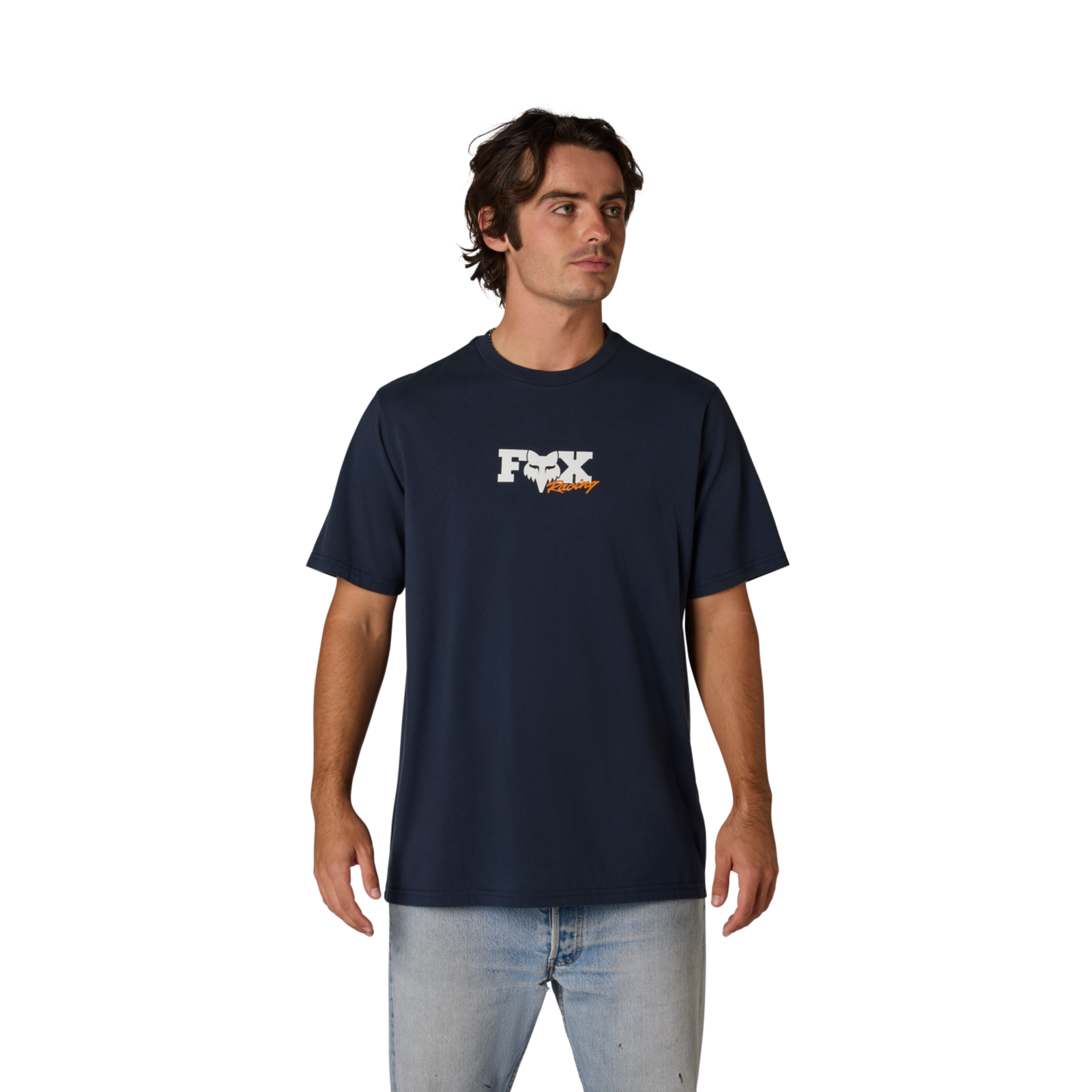 Fox Racing Checker 195 Original Ss Tee in BLAU