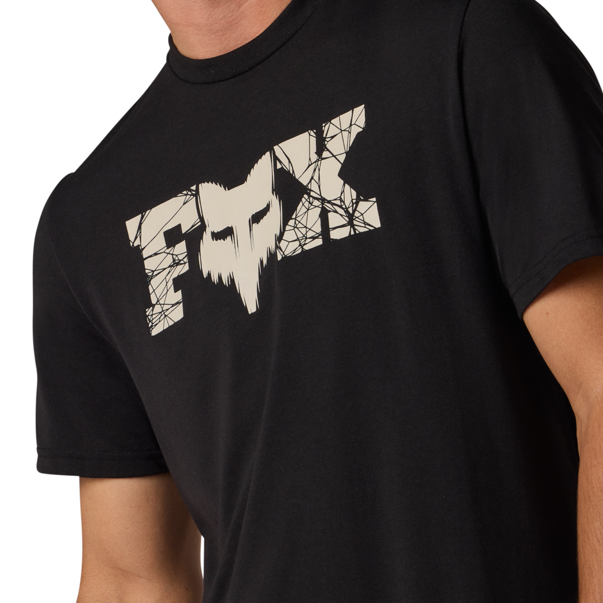 Fox Racing Diffuse Dri-Release Ss Tee in SCHWARZ