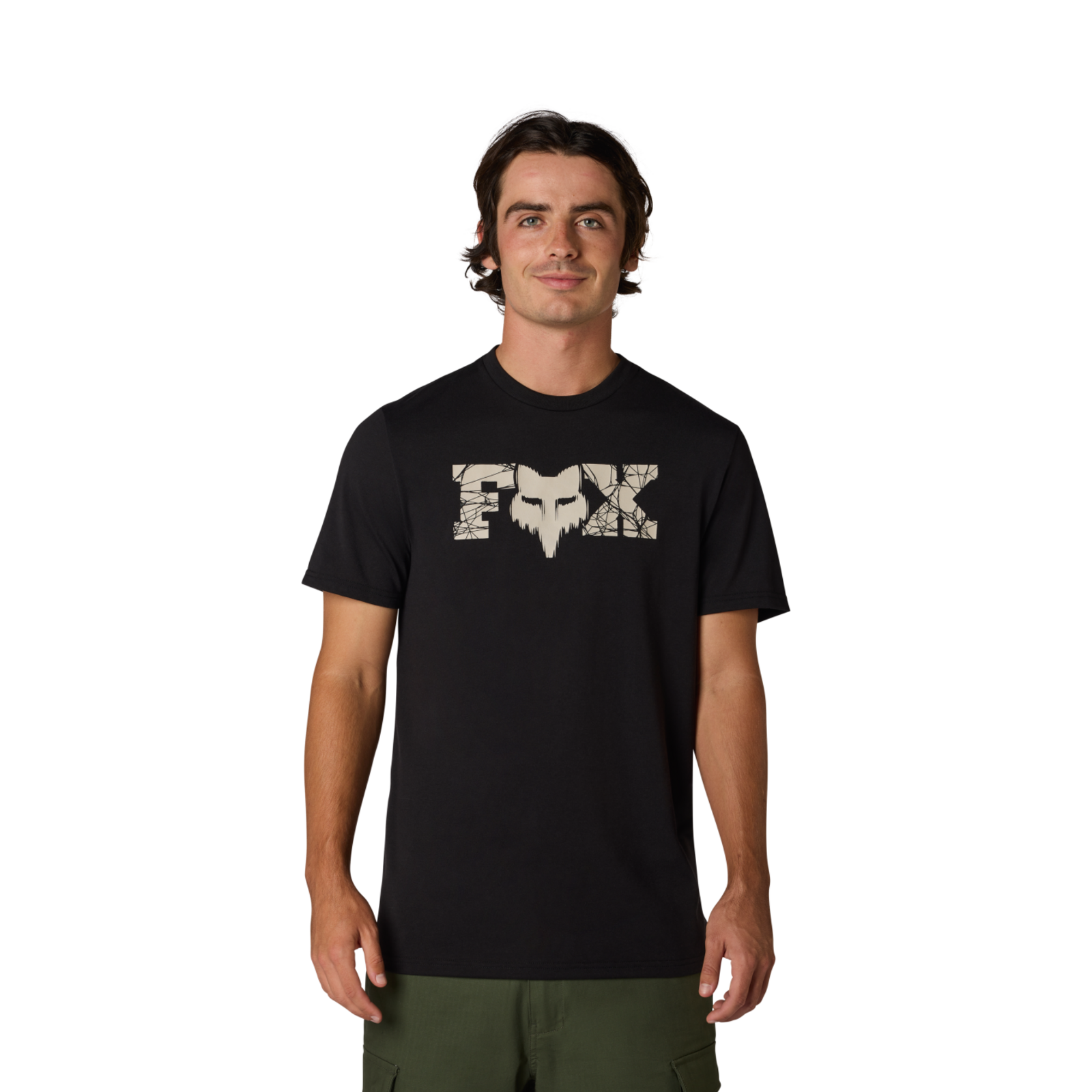 Fox Racing Diffuse Dri-Release Ss Tee in SCHWARZ