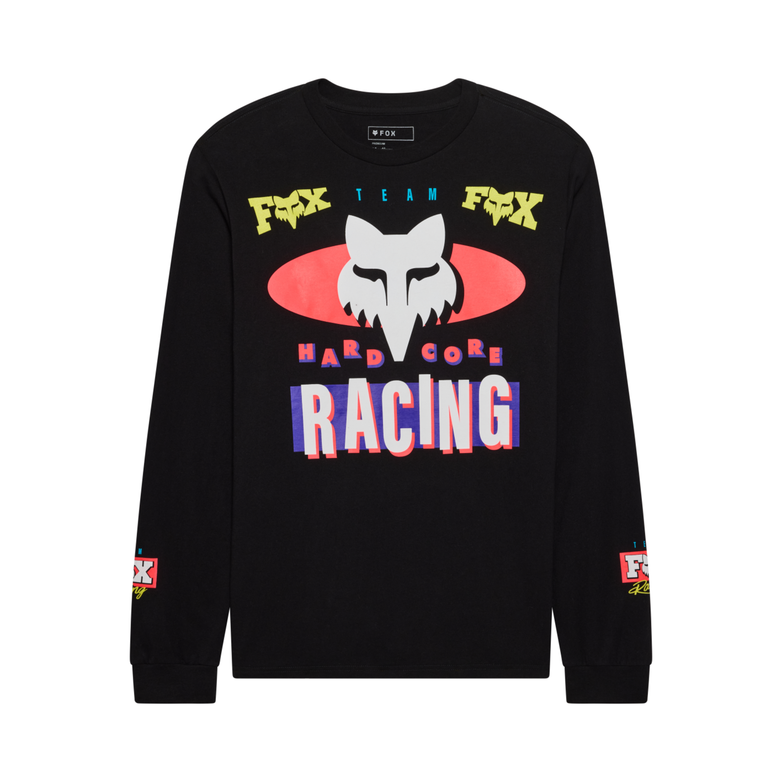 Fox Racing Hardcore 195 Original Ls Tee in SCHWARZ