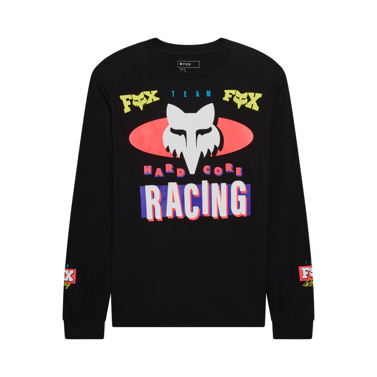 Fox Racing Hardcore 195 Original Ls Tee in SCHWARZ