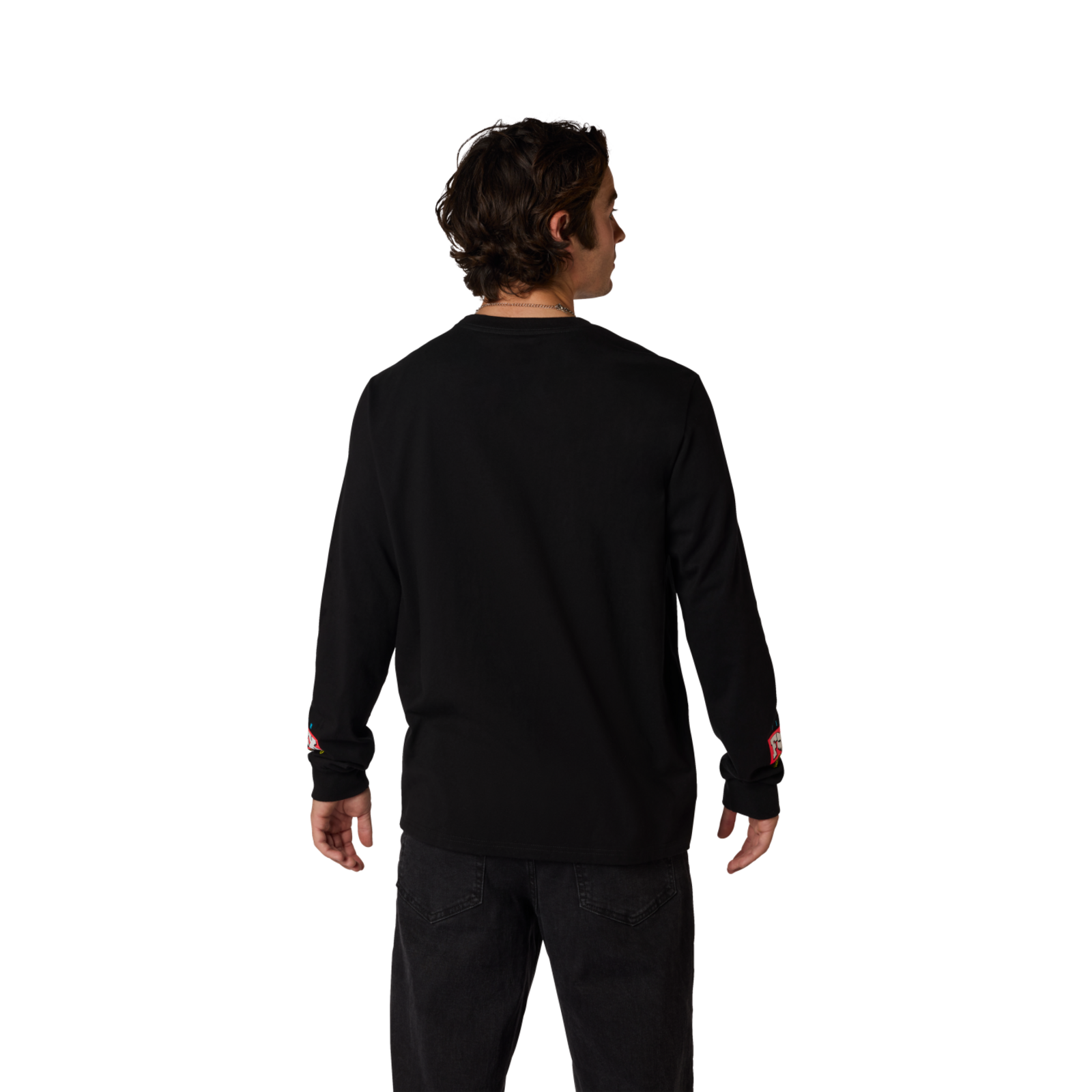 Fox Racing Hardcore 195 Original Ls Tee in SCHWARZ