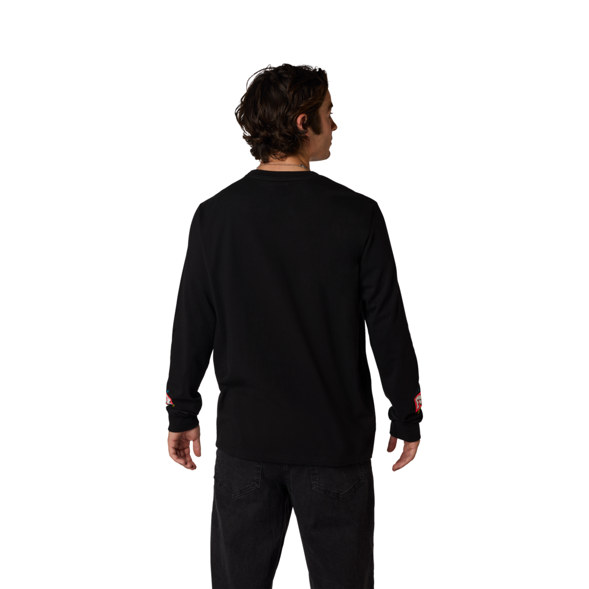 Fox Racing Hardcore 195 Original Ls Tee in SCHWARZ
