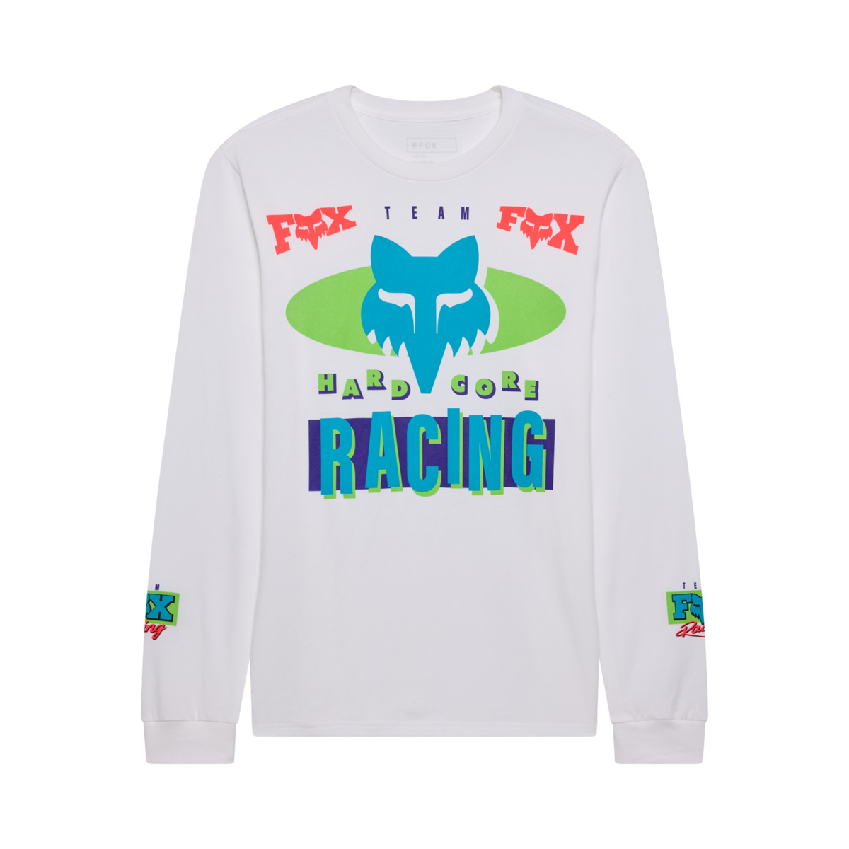 Fox Racing Hardcore 195 Original Ls Tee in WEISS