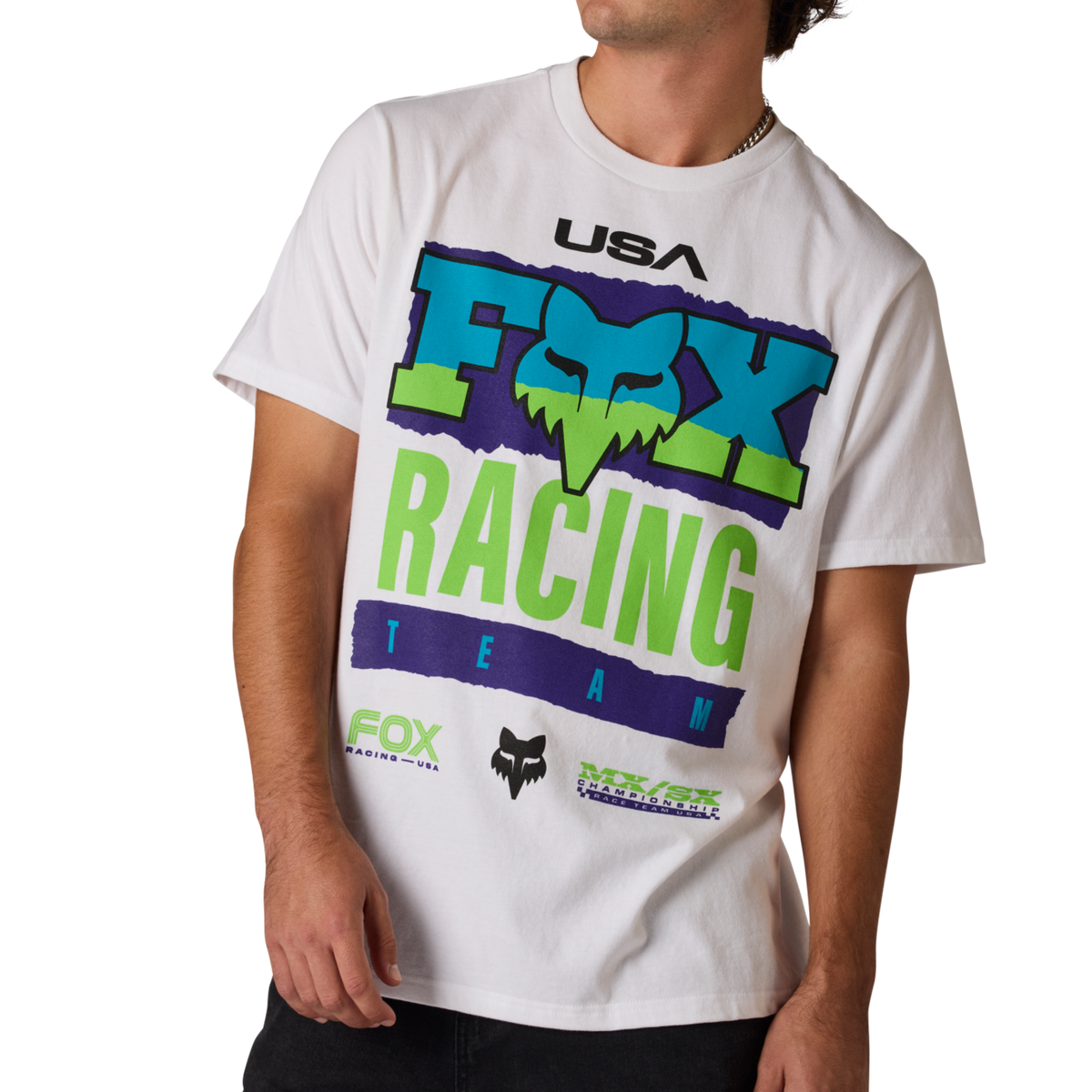 Fox Racing Hardcore 195 Original Ss Tee in WEISS