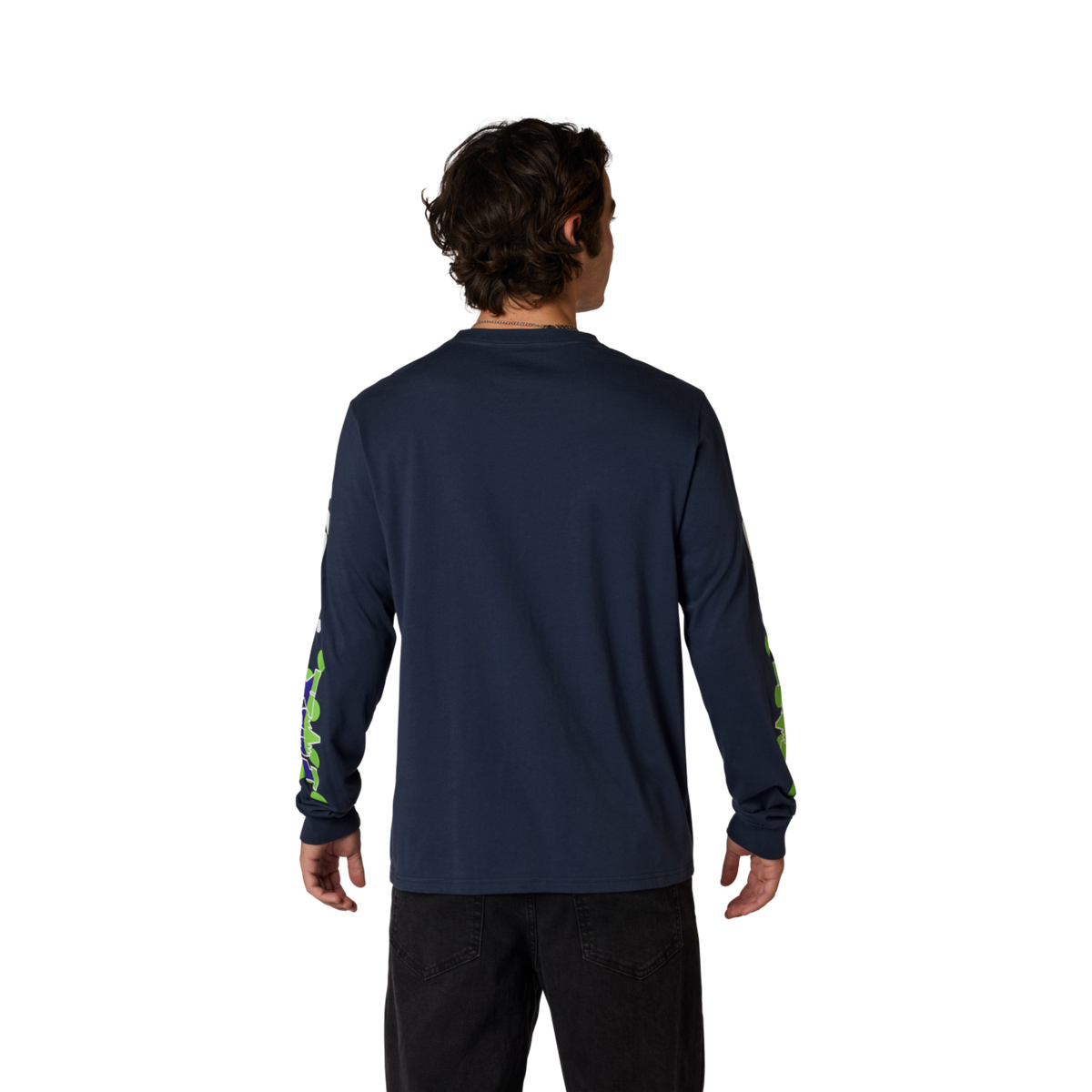 Fox Racing Hc94 195 Original Ls Tee in BLAU