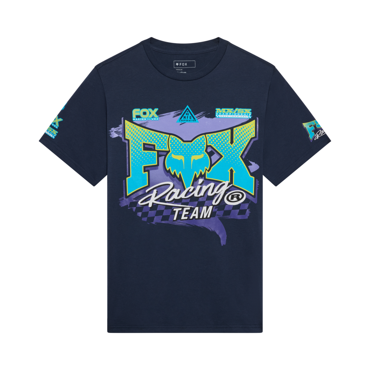 Fox Racing Hc94 195 Original Ss Tee in BLAU