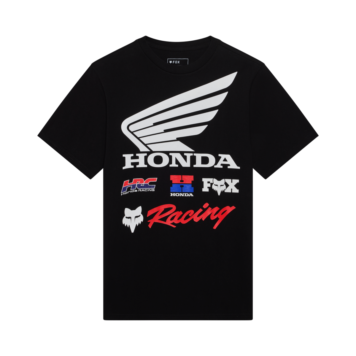 Fox Racing Honda 195 Original Ss Tee in SCHWARZ